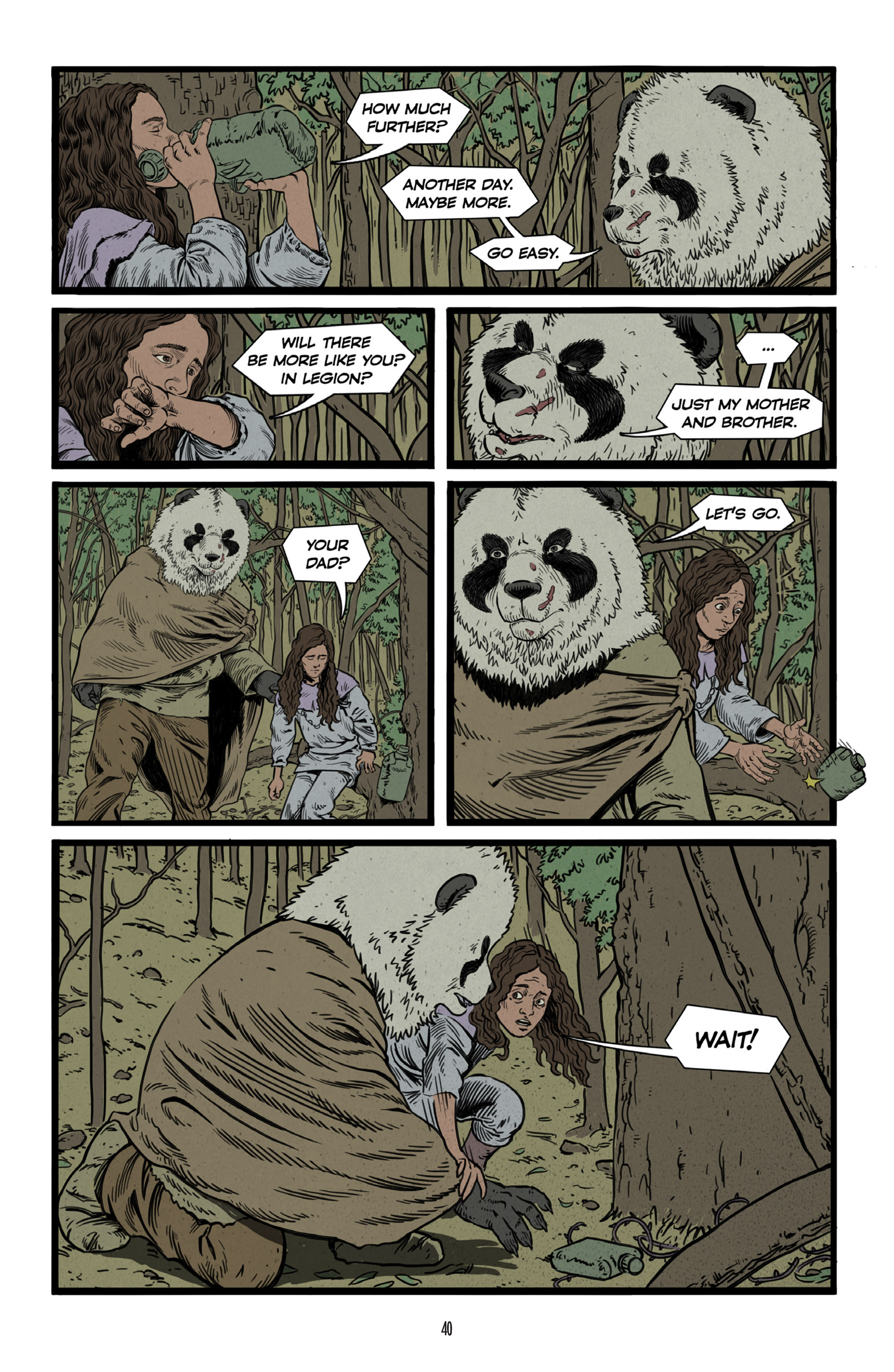 Read online Wastelander Panda comic -  Issue # TPB - 43