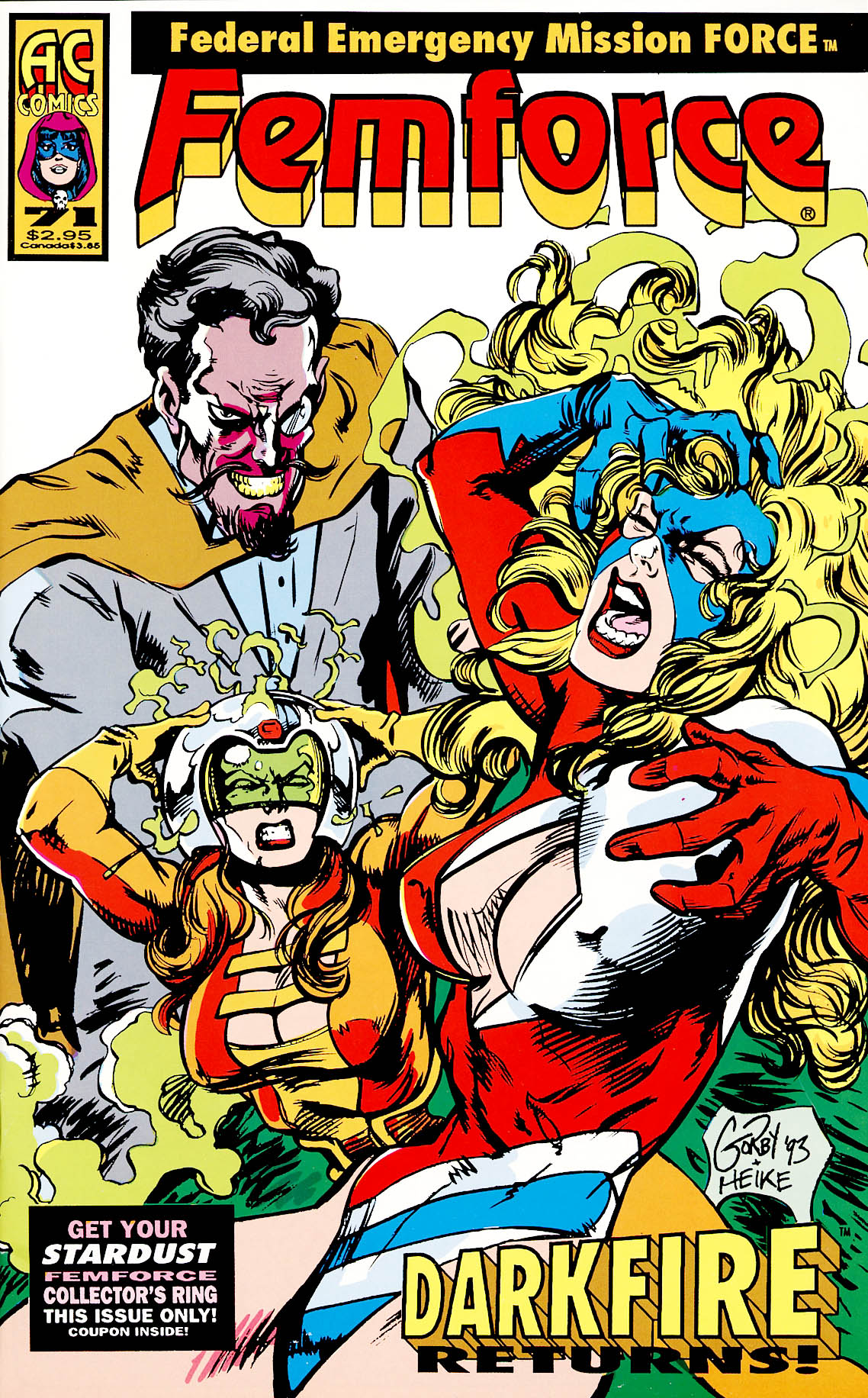 Read online Femforce comic -  Issue #71 - 2