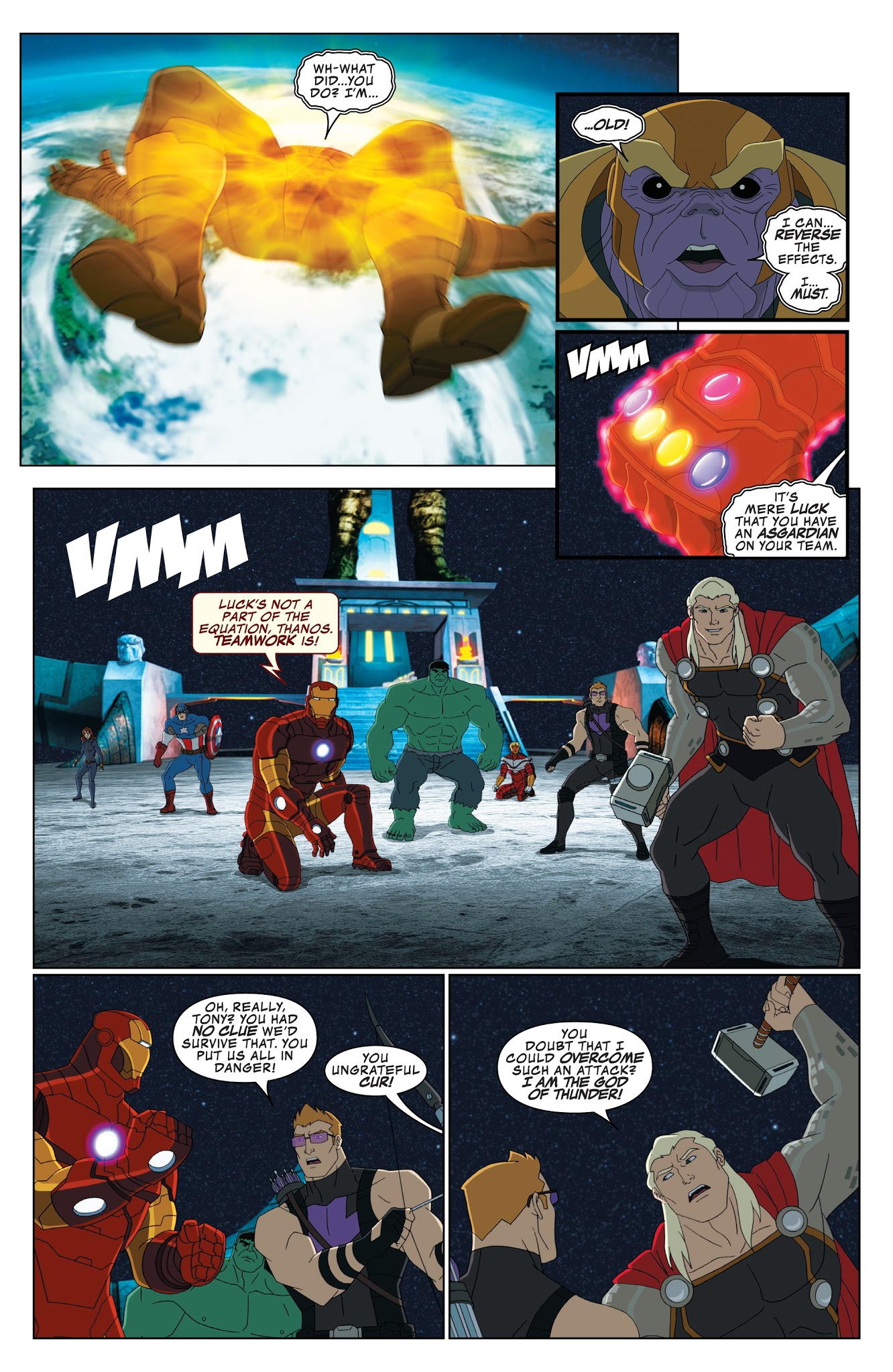 Read online Avengers vs. Thanos (2018) comic -  Issue # TPB - 73
