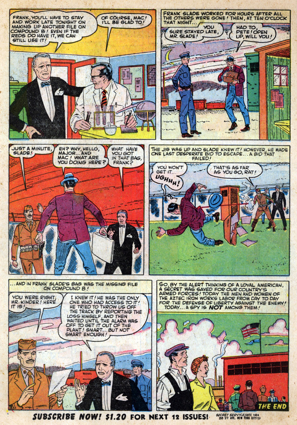 Read online Kent Blake of the Secret Service comic -  Issue #4 - 14