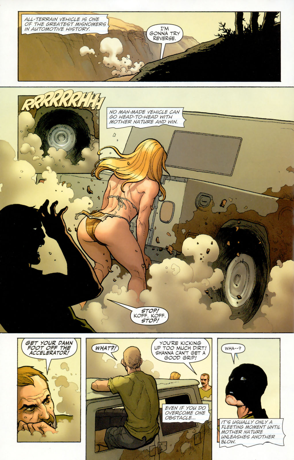 Read online Shanna, the She-Devil (2005) comic -  Issue #4 - 11