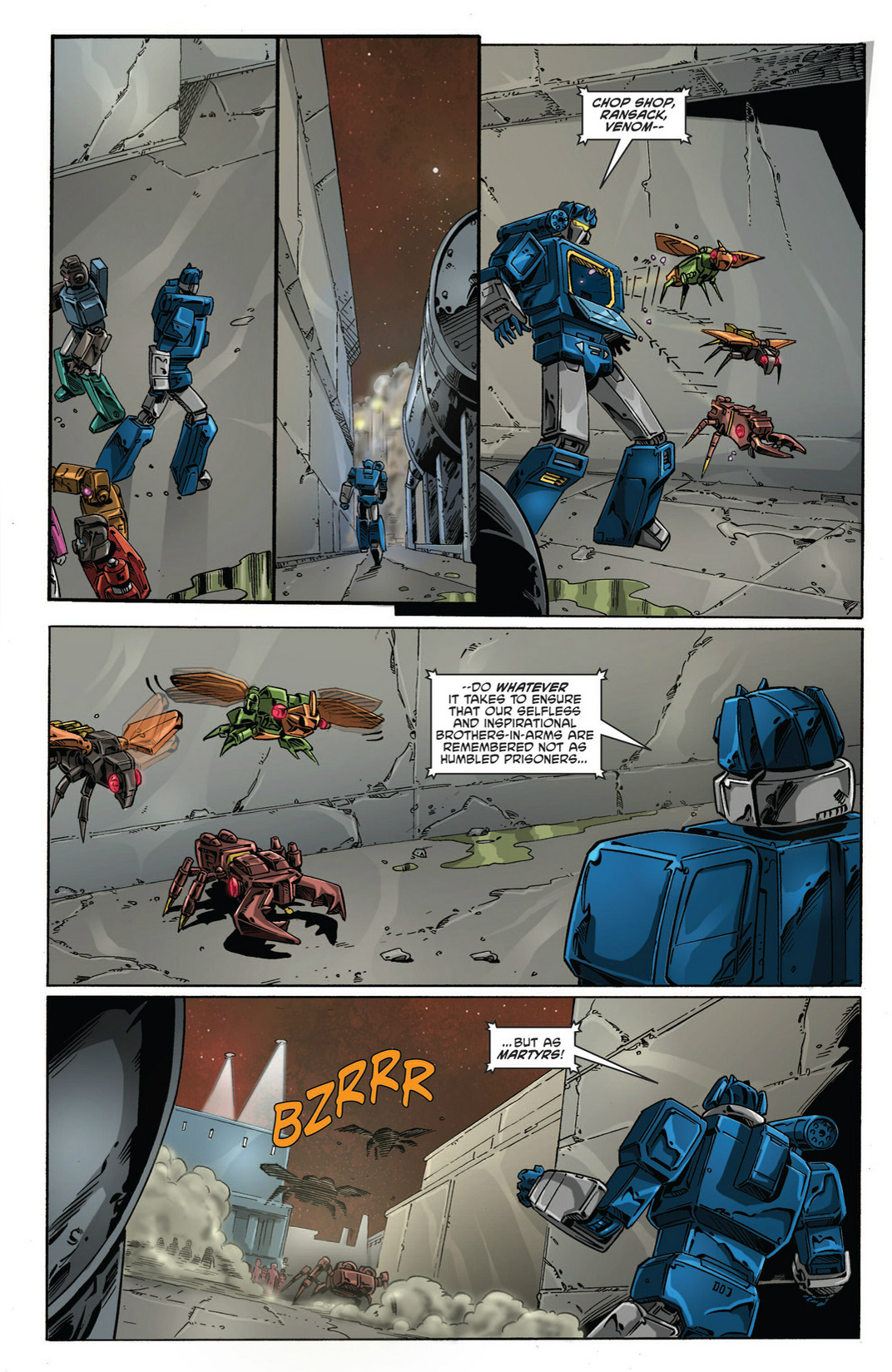 Read online The Transformers: Regeneration One comic -  Issue #81 - 9