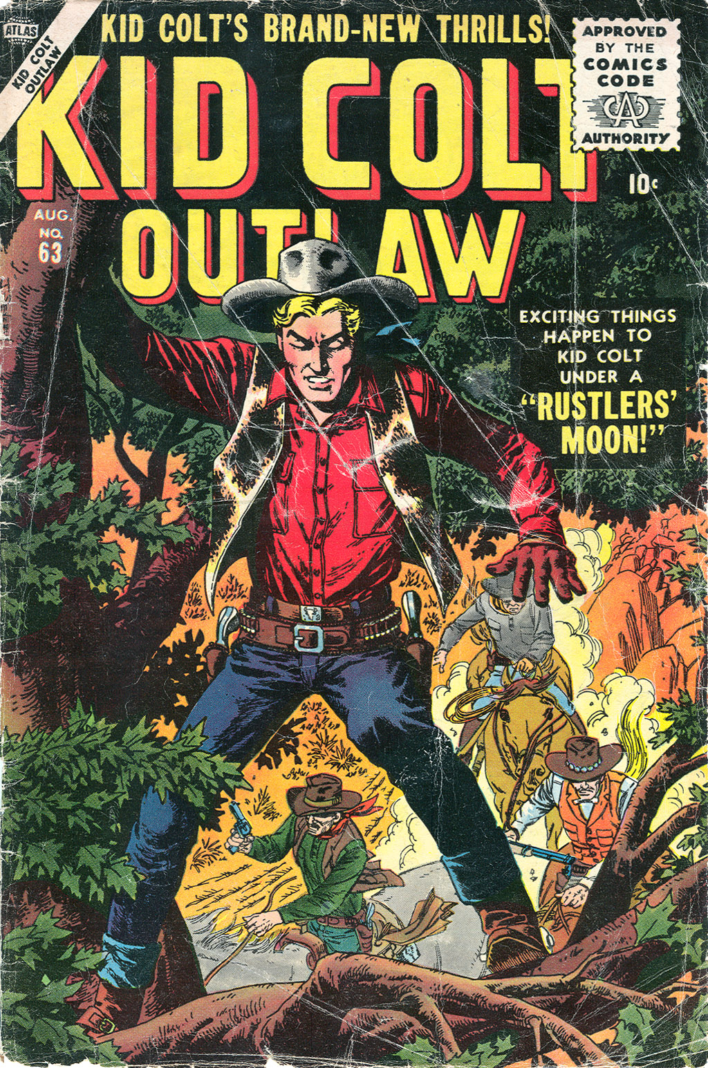 Read online Kid Colt Outlaw comic -  Issue #63 - 1