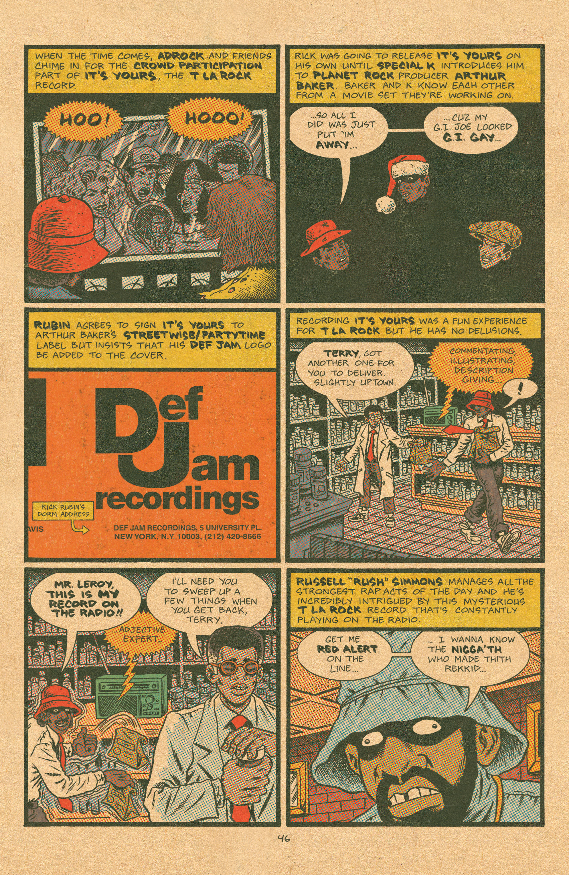 Read online Free Comic Book Day 2015 comic -  Issue # Hip Hop Family Tree Three-in-One - Featuring Cosplayers - 20