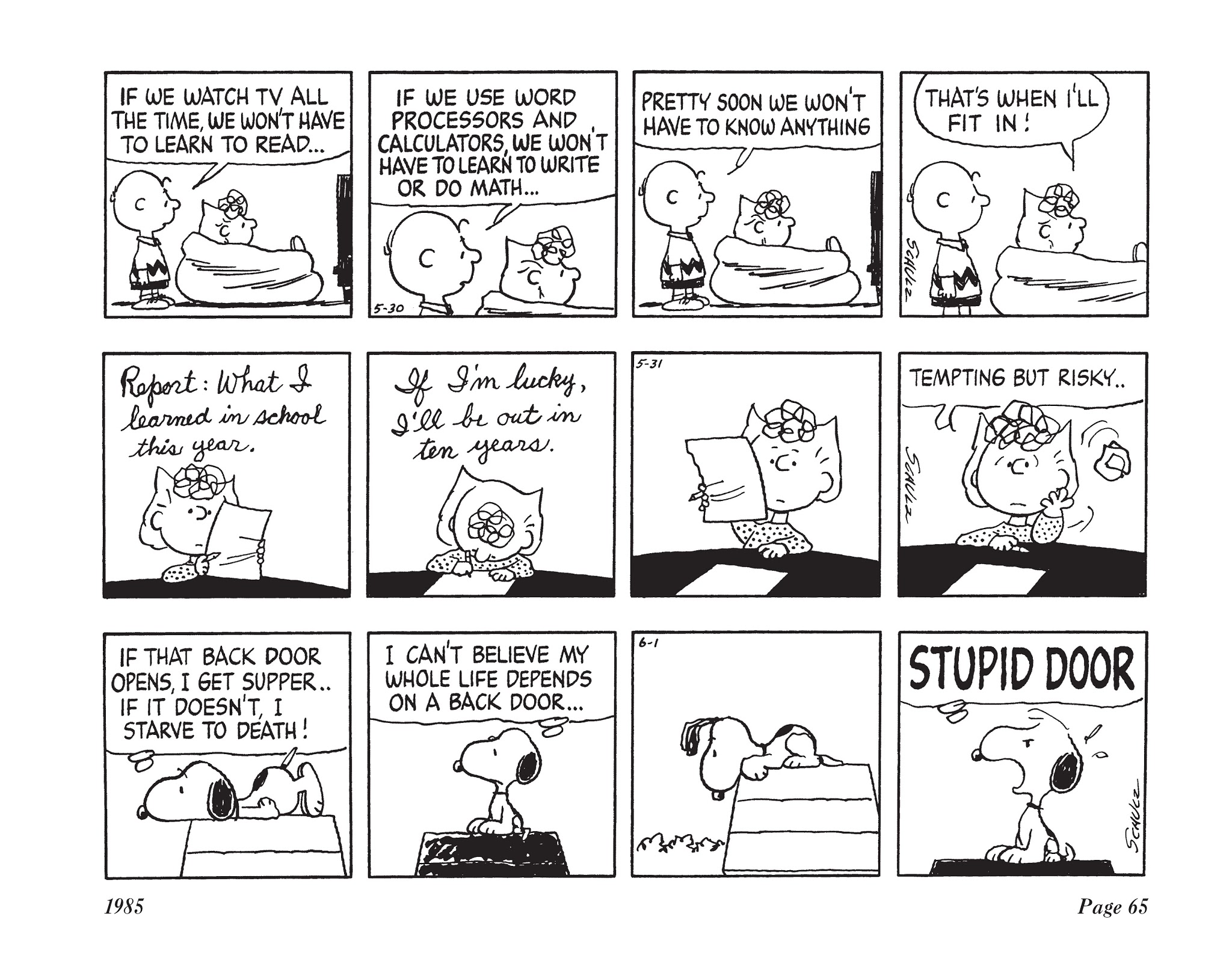 Read online The Complete Peanuts comic -  Issue # TPB 18 - 77