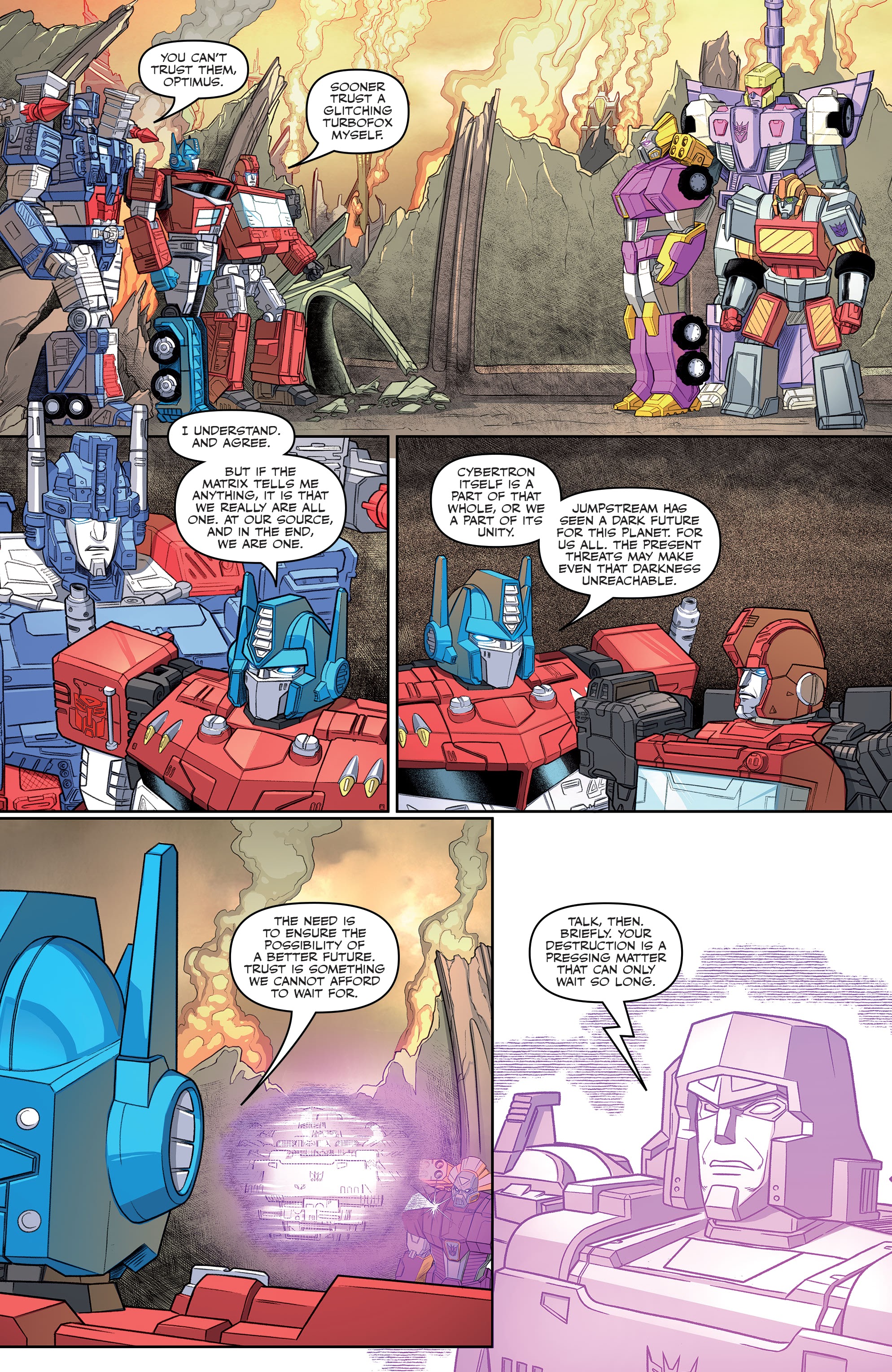 Read online Transformers (2019) comic -  Issue #41 - 18