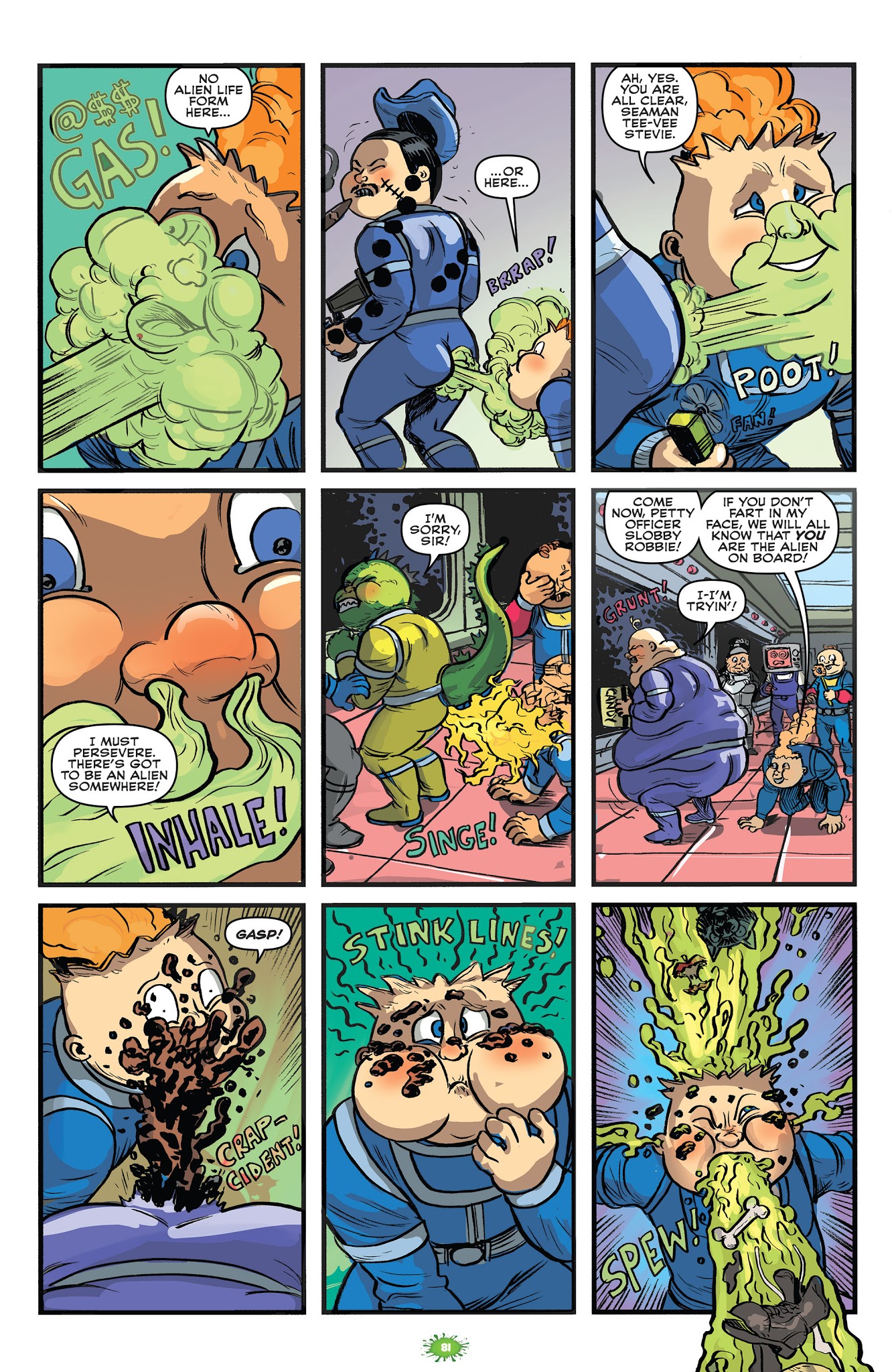Read online Garbage Pail Kids comic -  Issue # TPB - 81