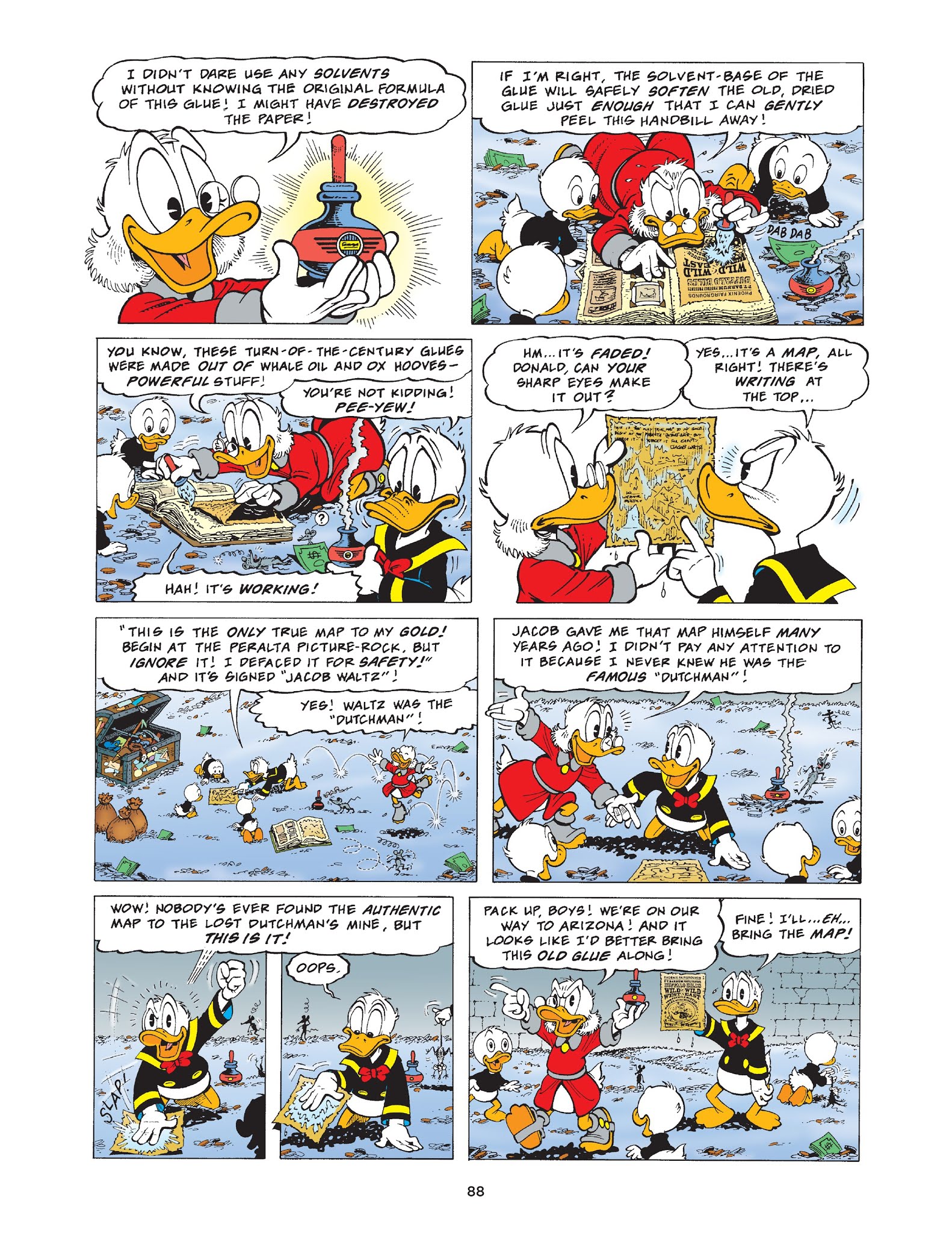 Read online Walt Disney Uncle Scrooge and Donald Duck: The Don Rosa Library comic -  Issue # TPB 8 (Part 1) - 89