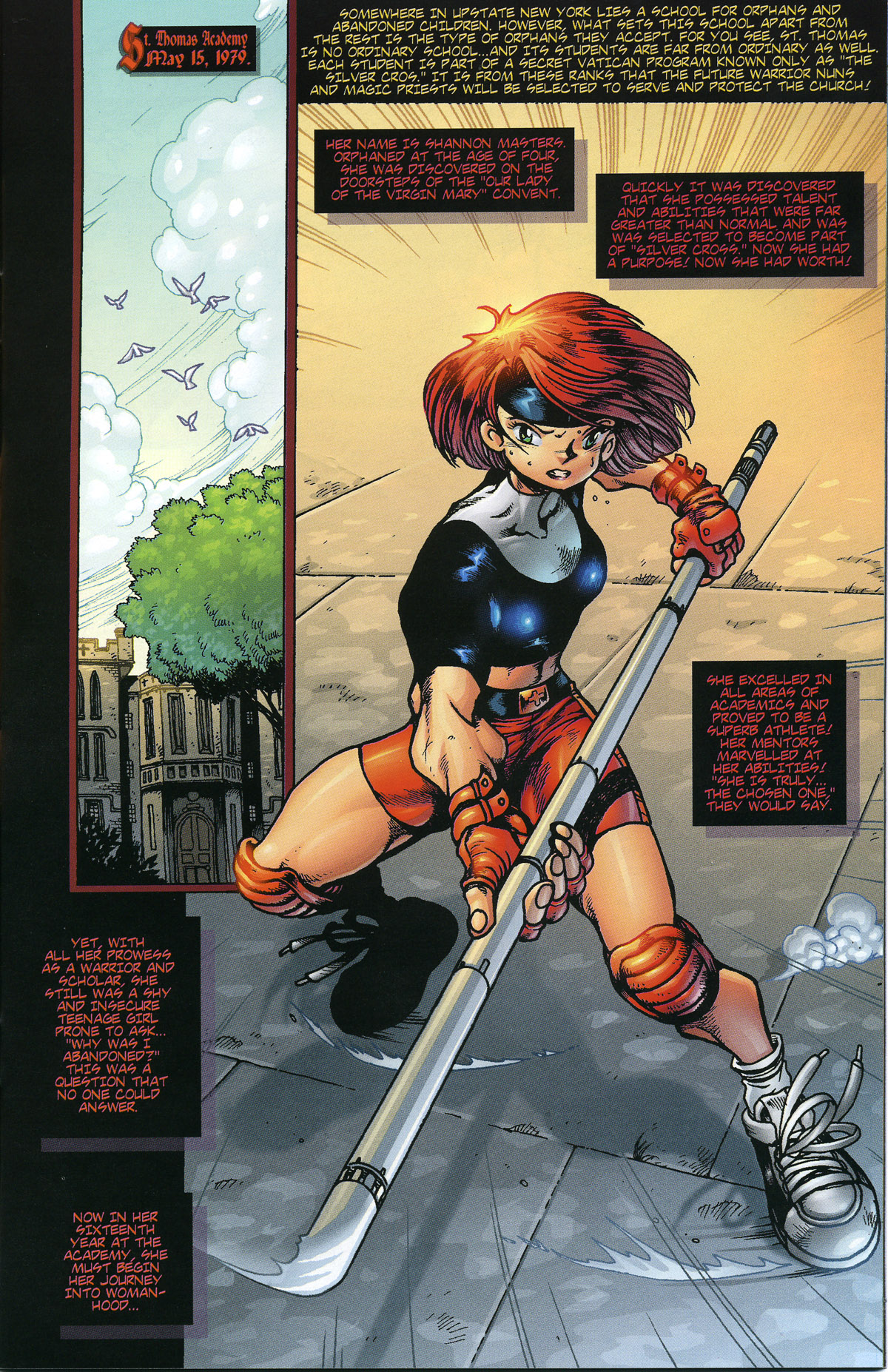 Read online Warrior Nun Areala: Resurrection comic -  Issue #1 - 9