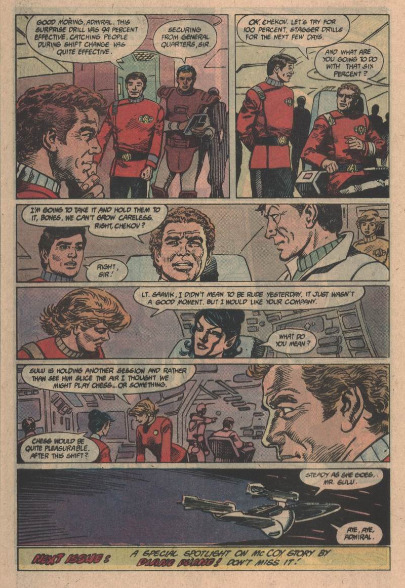 Read online Star Trek (1984) comic -  Issue #27 - 23