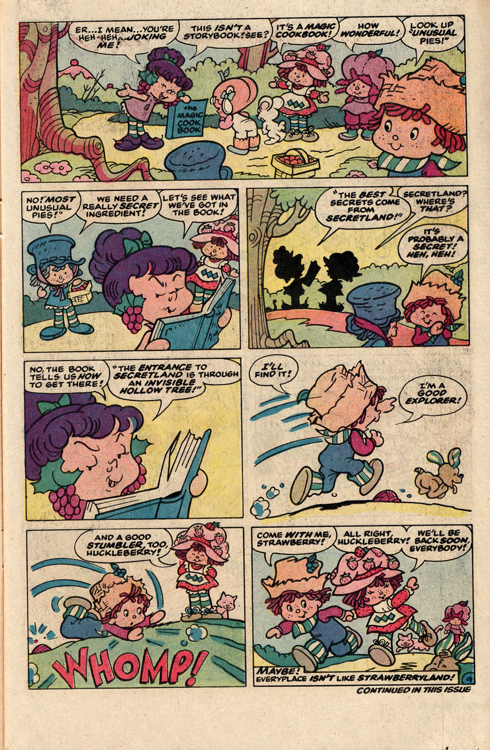 Read online Strawberry Shortcake (1985) comic -  Issue #1 - 15