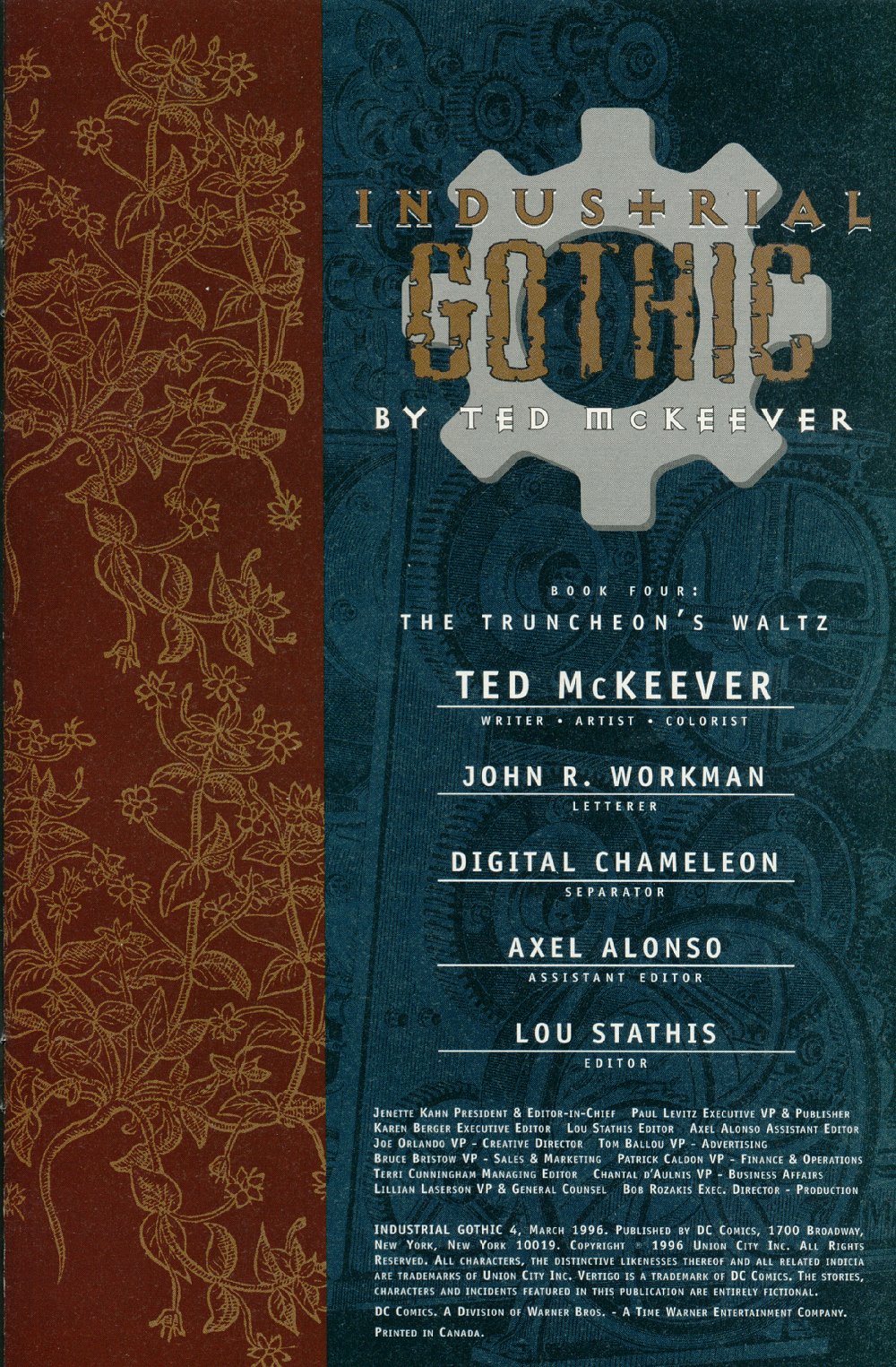 Read online Industrial Gothic comic -  Issue #4 - 2