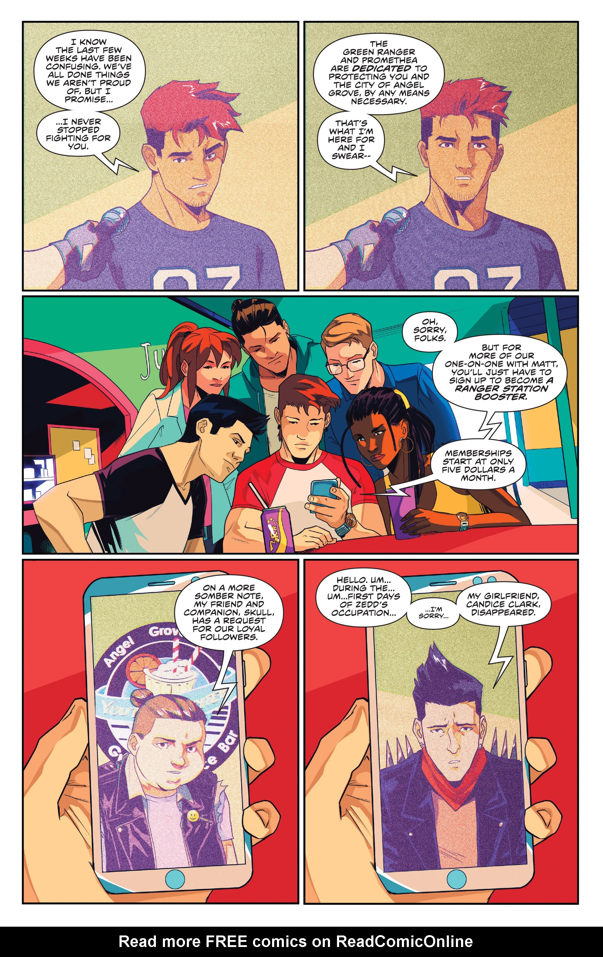 Read online Mighty Morphin comic -  Issue #8 - 23