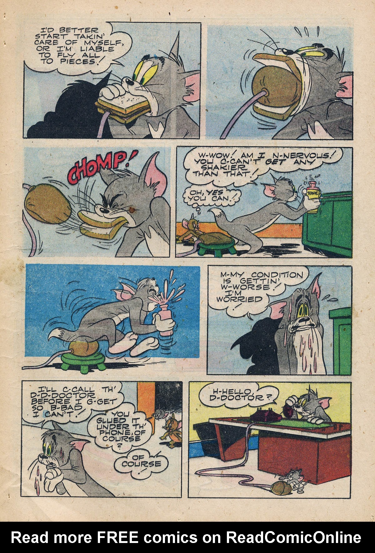 Read online Tom & Jerry Comics comic -  Issue #70 - 10