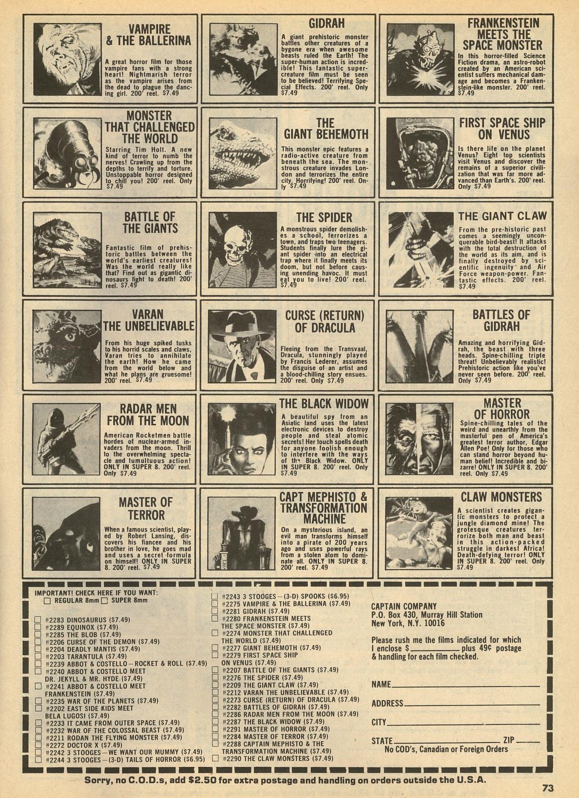 Read online Vampirella (1969) comic -  Issue #28 - 73