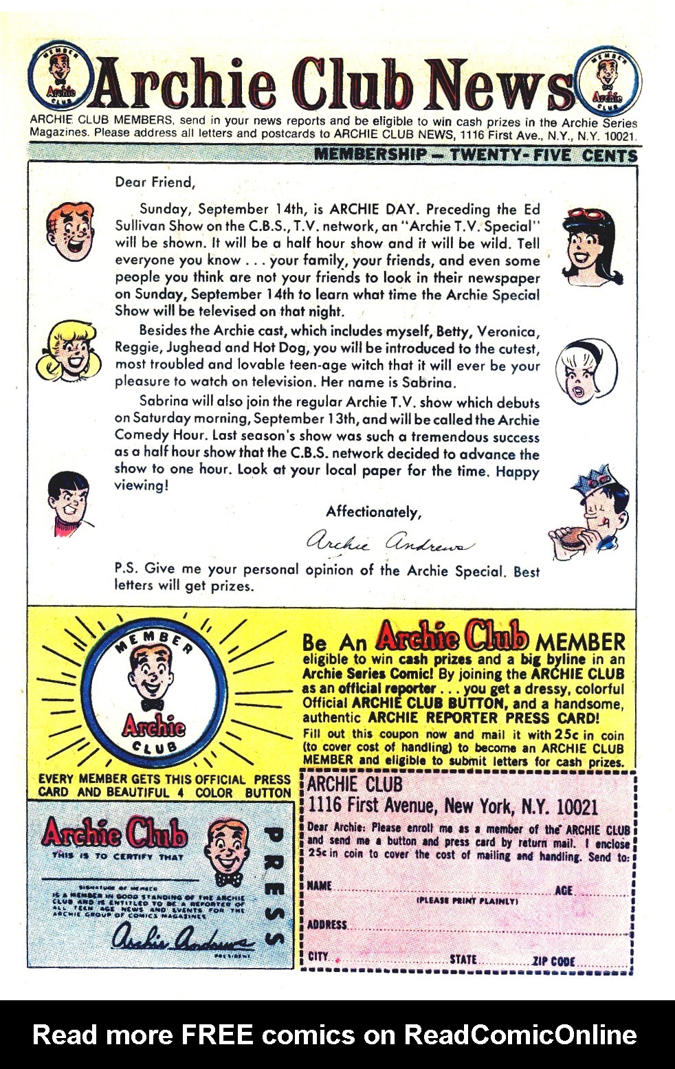 Read online Life With Archie (1958) comic -  Issue #90 - 27