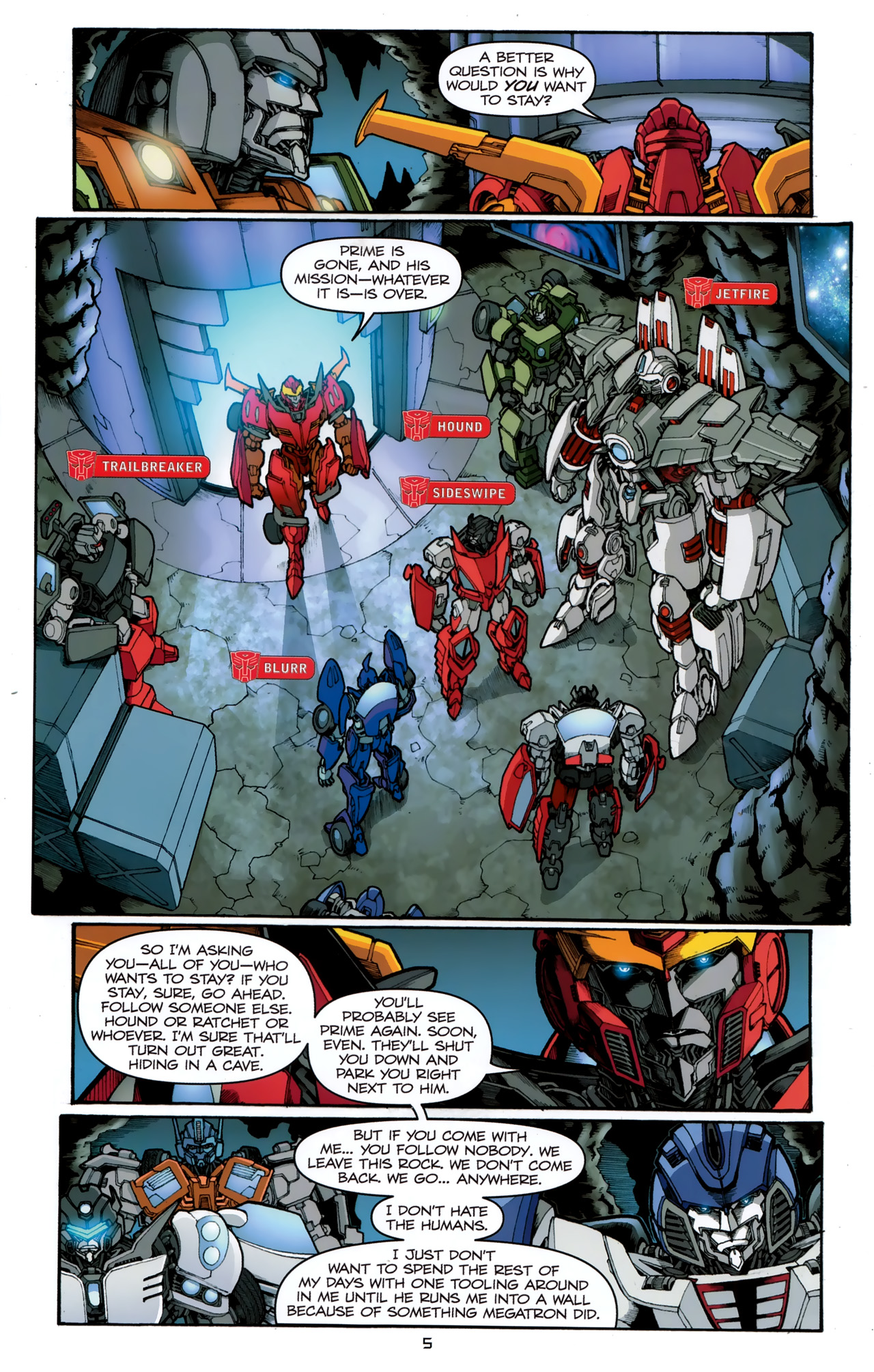 Read online The Transformers (2009) comic -  Issue #2 - 7