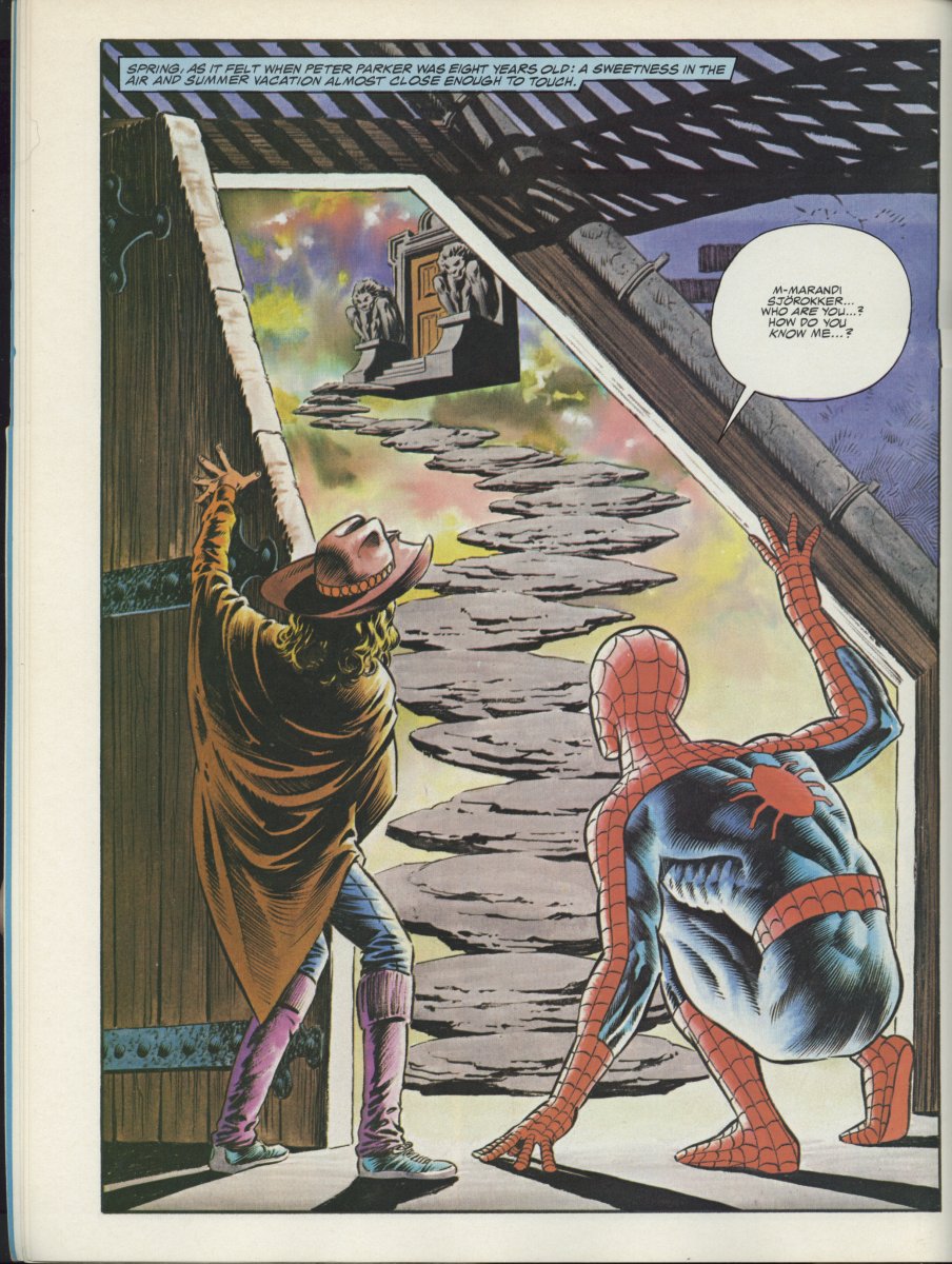 Read online Marvel Graphic Novel comic -  Issue #22 - Spider-Man - Hooky - 10