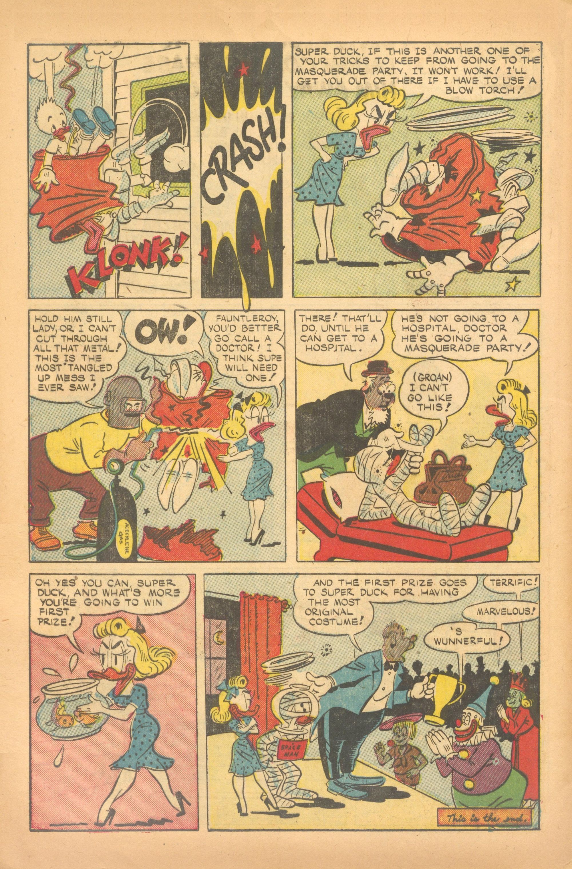 Read online Super Duck Comics comic -  Issue #47 - 32