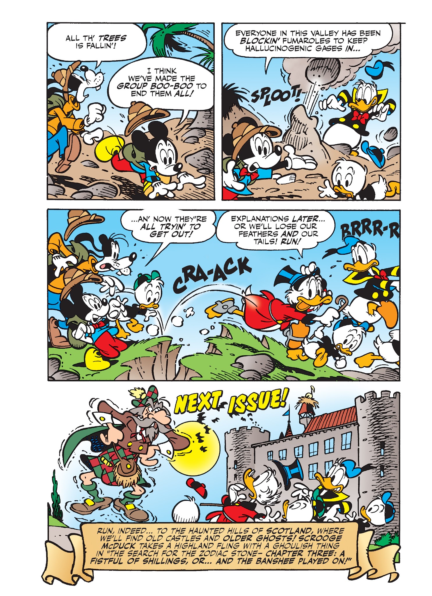 Read online Mickey and Donald: The Search For the Zodiac Stone comic -  Issue # TPB - 64