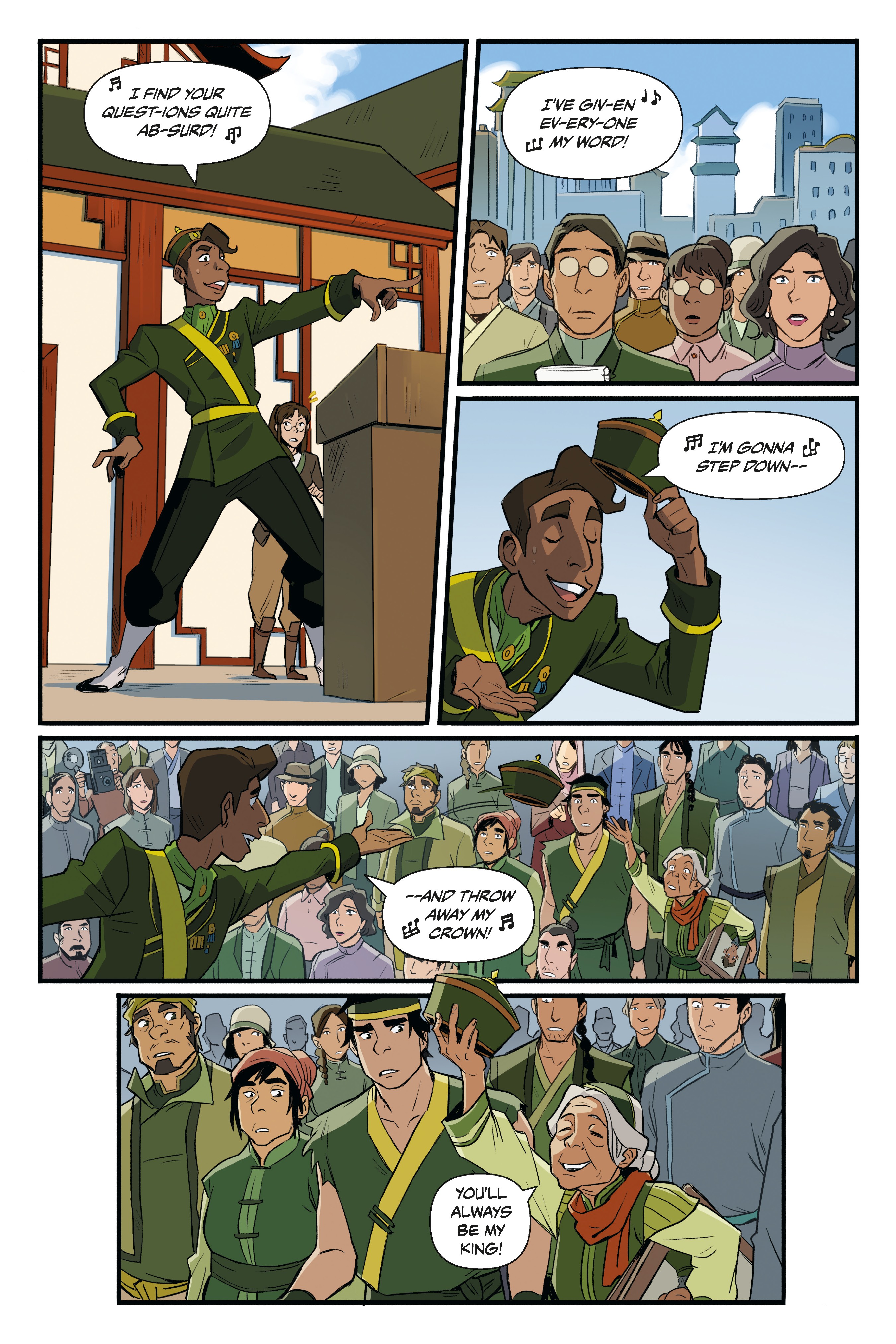 Read online Nickelodeon The Legend of Korra: Ruins of the Empire comic -  Issue # TPB 1 - 15