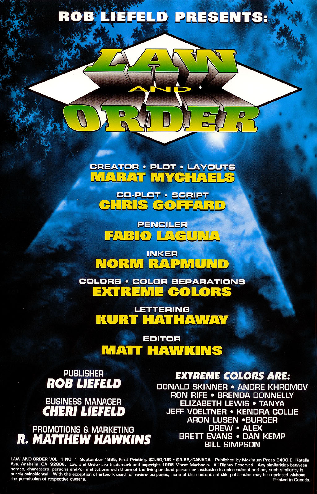 Read online Law and Order comic -  Issue #1 - 2