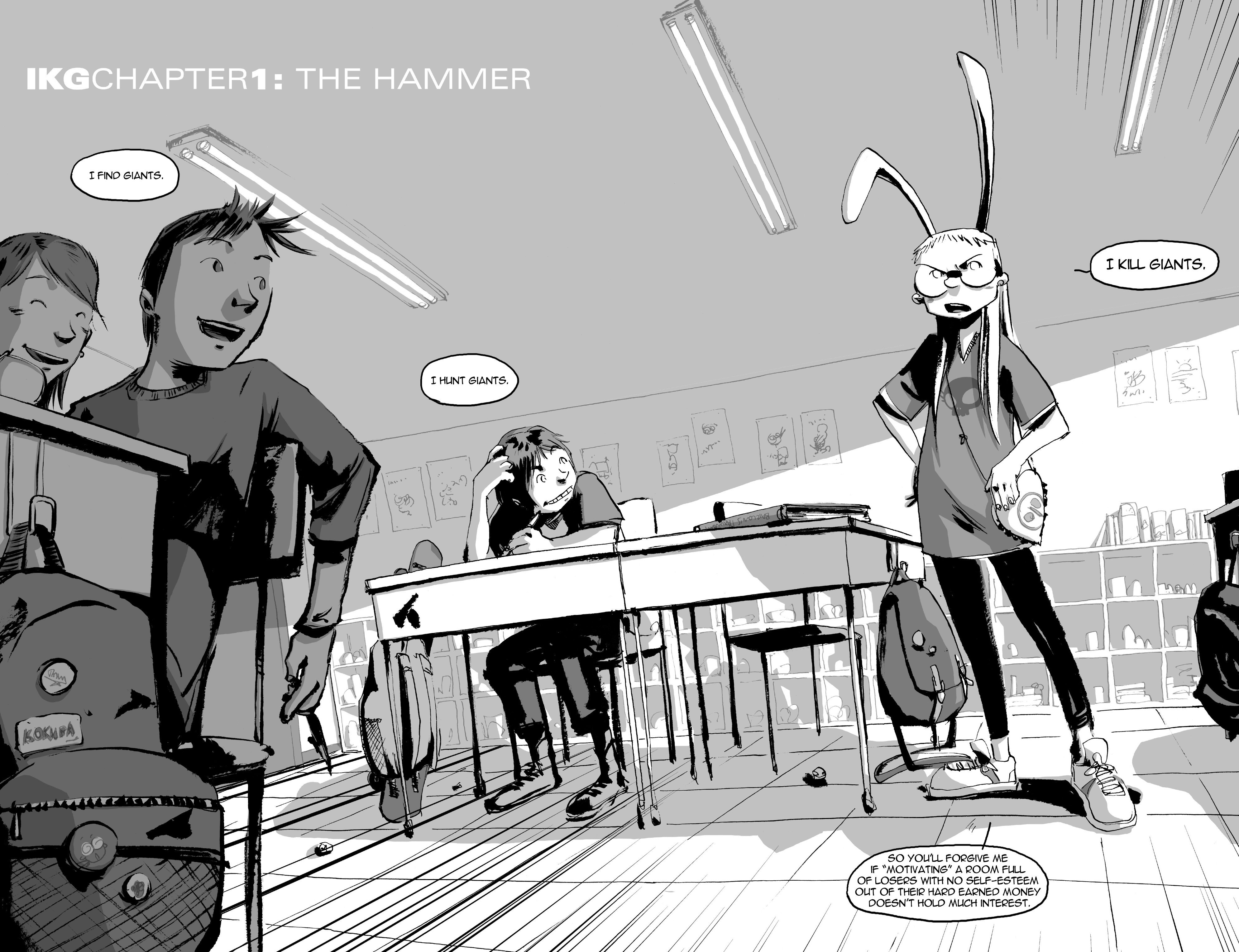 Read online I Kill Giants comic -  Issue #1 - 10