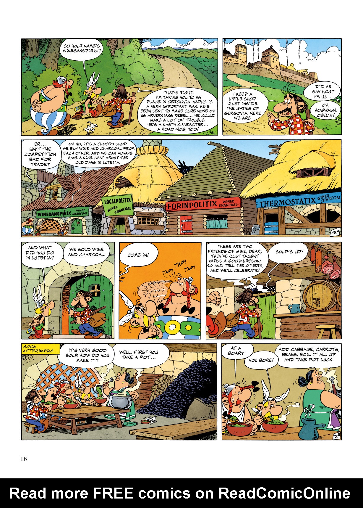Read online Asterix comic -  Issue #11 - 17