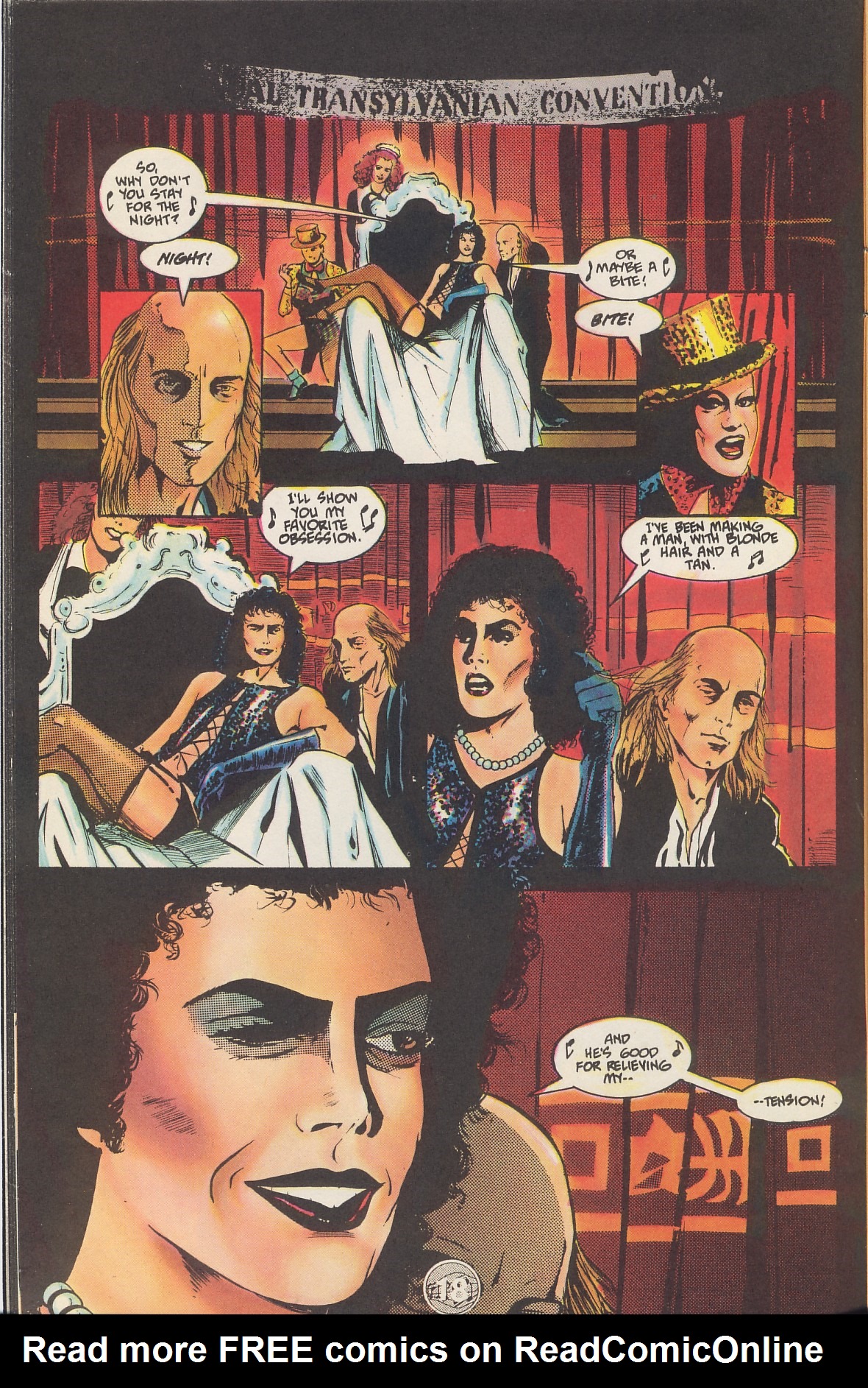 Read online The Rocky Horror Picture Show: The Comic Book comic -  Issue #1 - 20