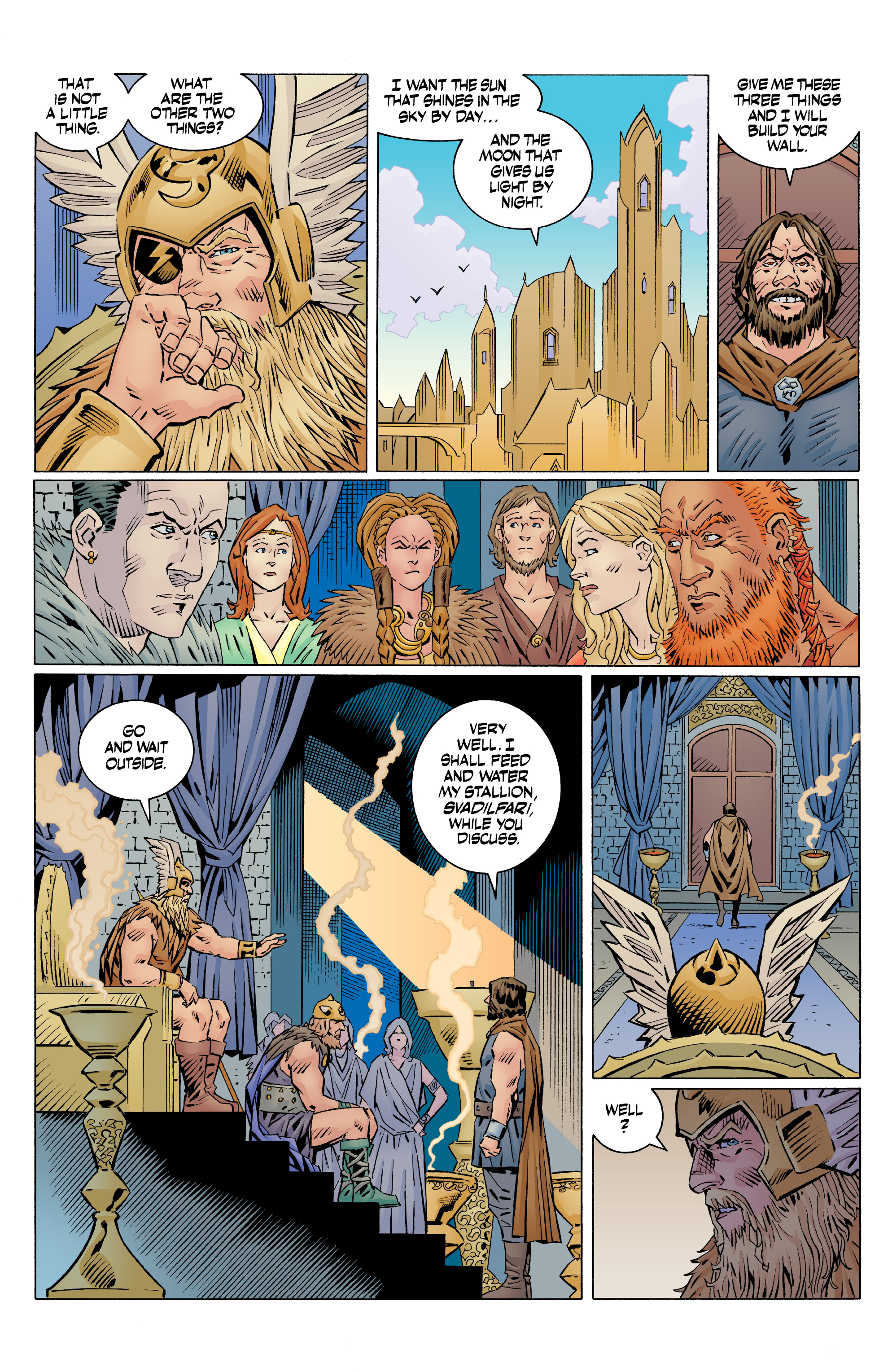 Read online Norse Mythology comic -  Issue #3 - 6