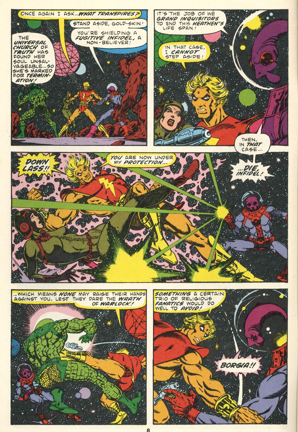 Read online Warlock (1982) comic -  Issue #1 - 10