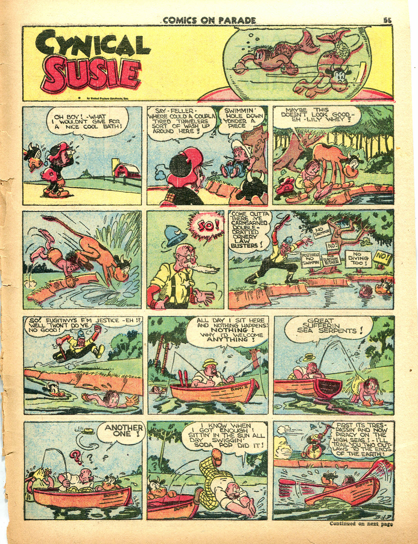 Read online Comics on Parade comic -  Issue #23 - 57