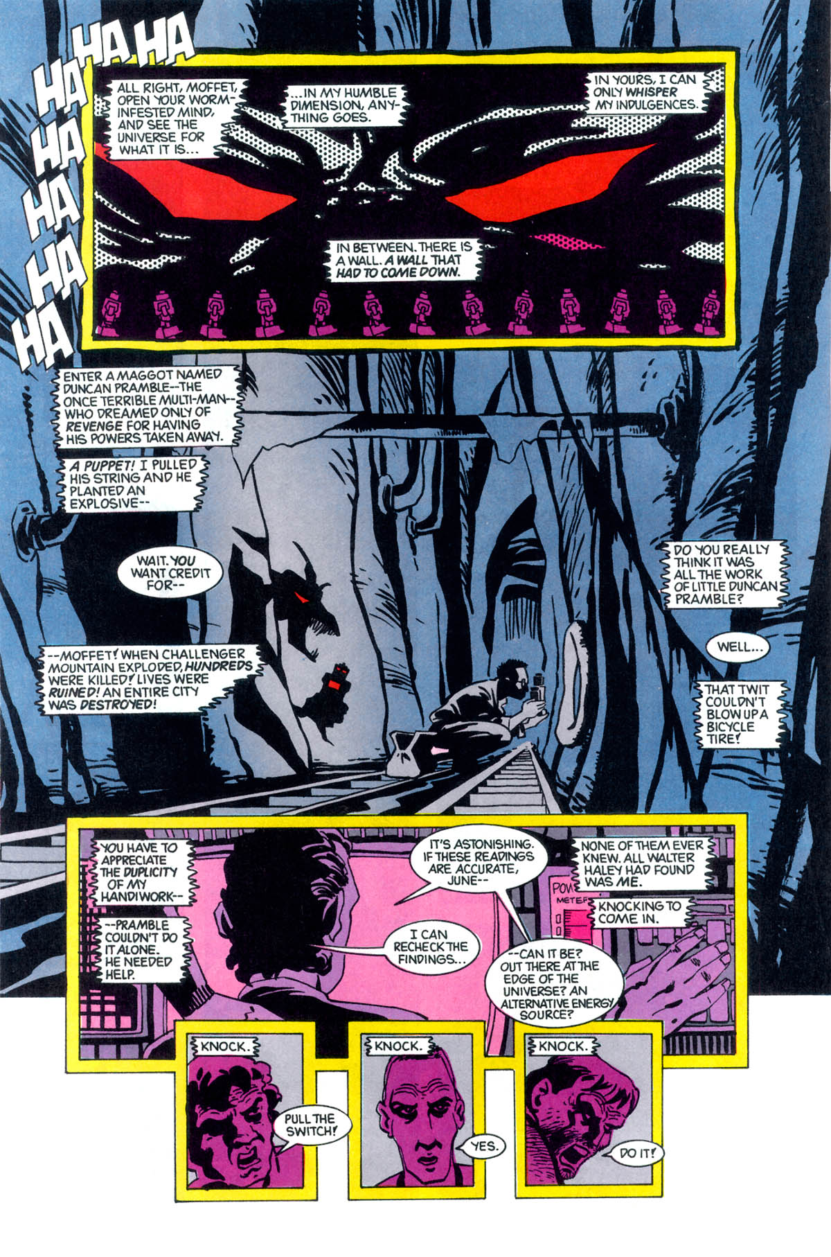 Read online Challengers of the Unknown (1991) comic -  Issue #8 - 10