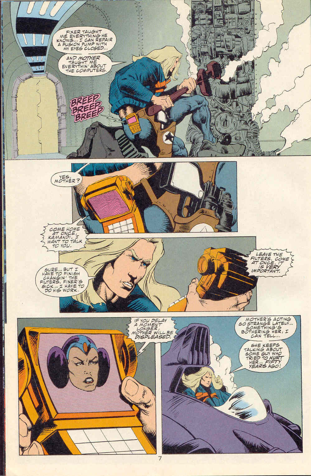 Read online Kamandi: At Earth's End comic -  Issue #1 - 8