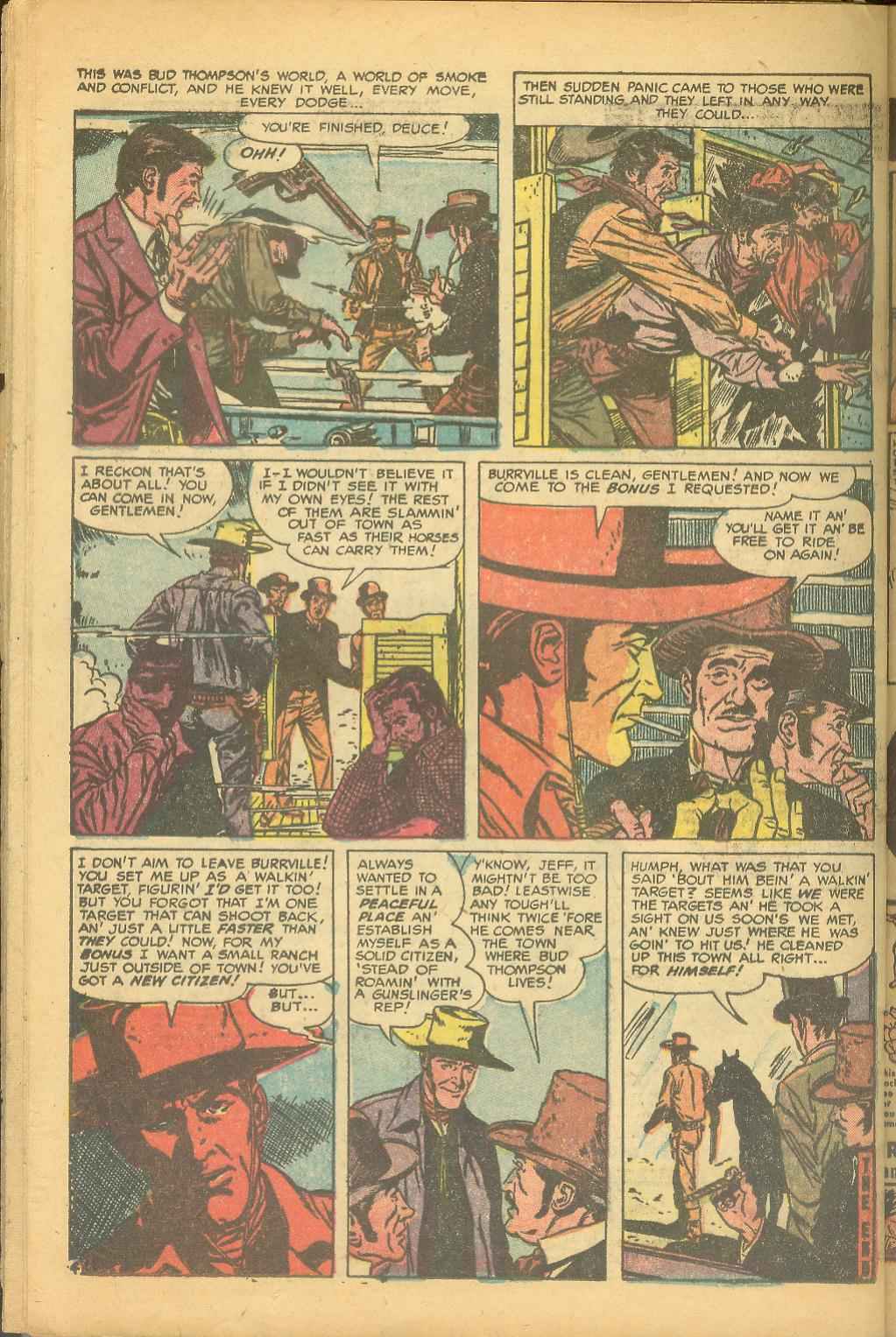 Read online Quick-Trigger Western comic -  Issue #18 - 24