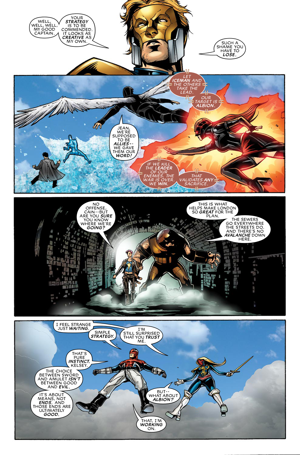 Read online New Excalibur comic -  Issue #23 - 10