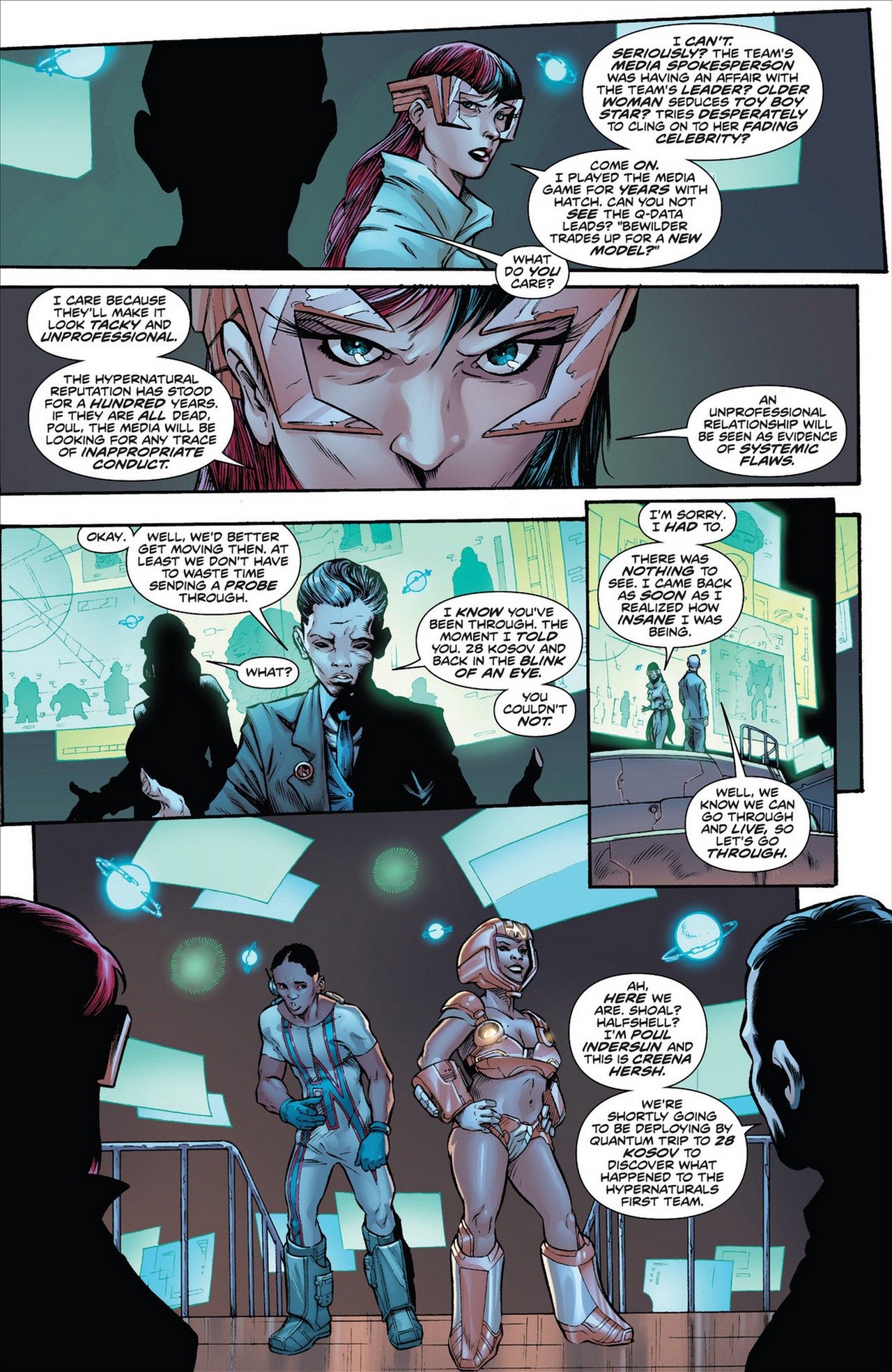 Read online The Hypernaturals comic -  Issue #1 - 25