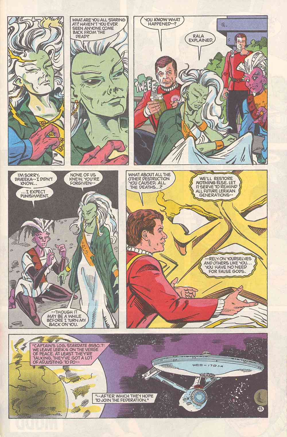 Read online Star Trek (1989) comic -  Issue #21 - 24