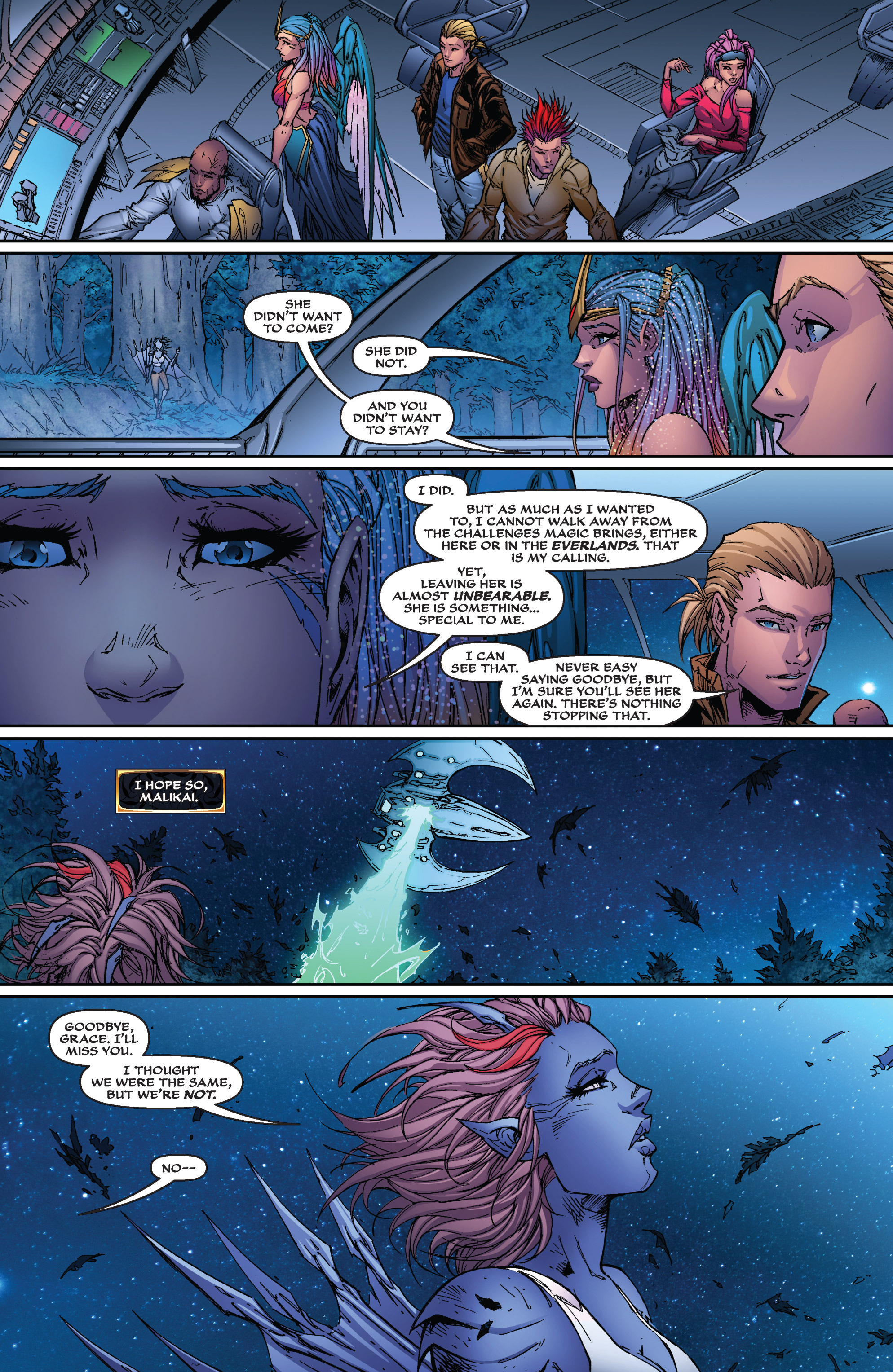 Read online Michael Turner's Soulfire (2013) comic -  Issue #8 - 21