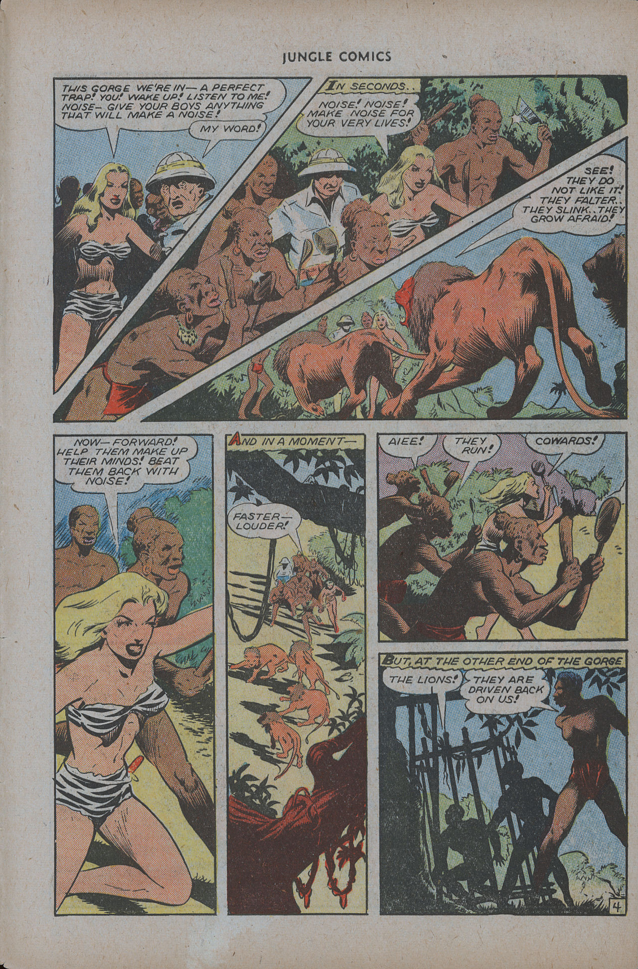 Read online Jungle Comics comic -  Issue #72 - 33