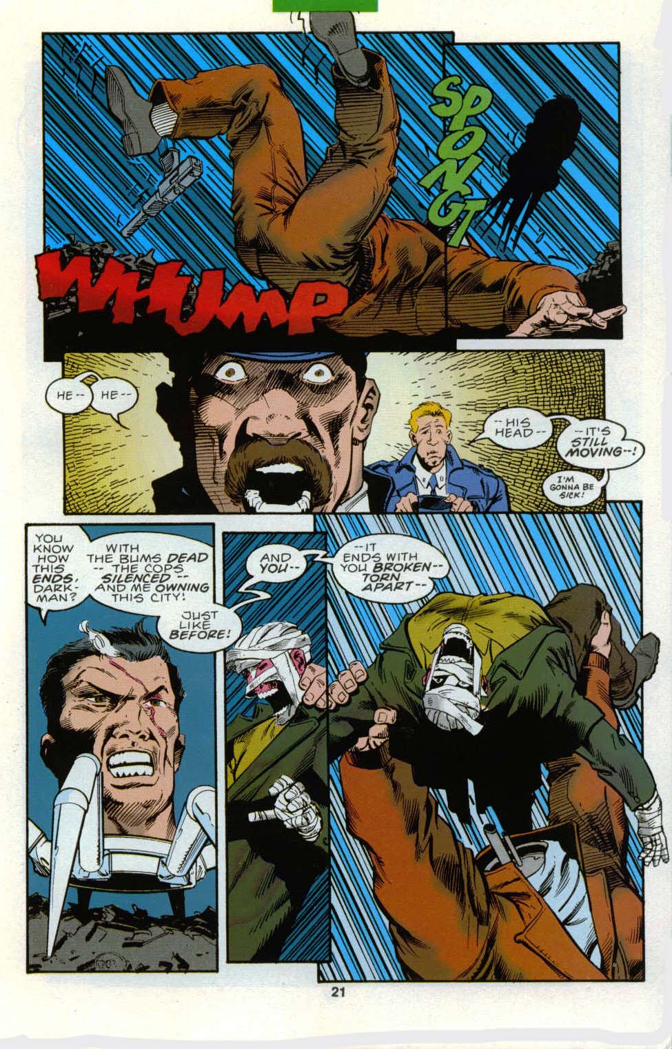 Read online Darkman (1993) comic -  Issue #6 - 16