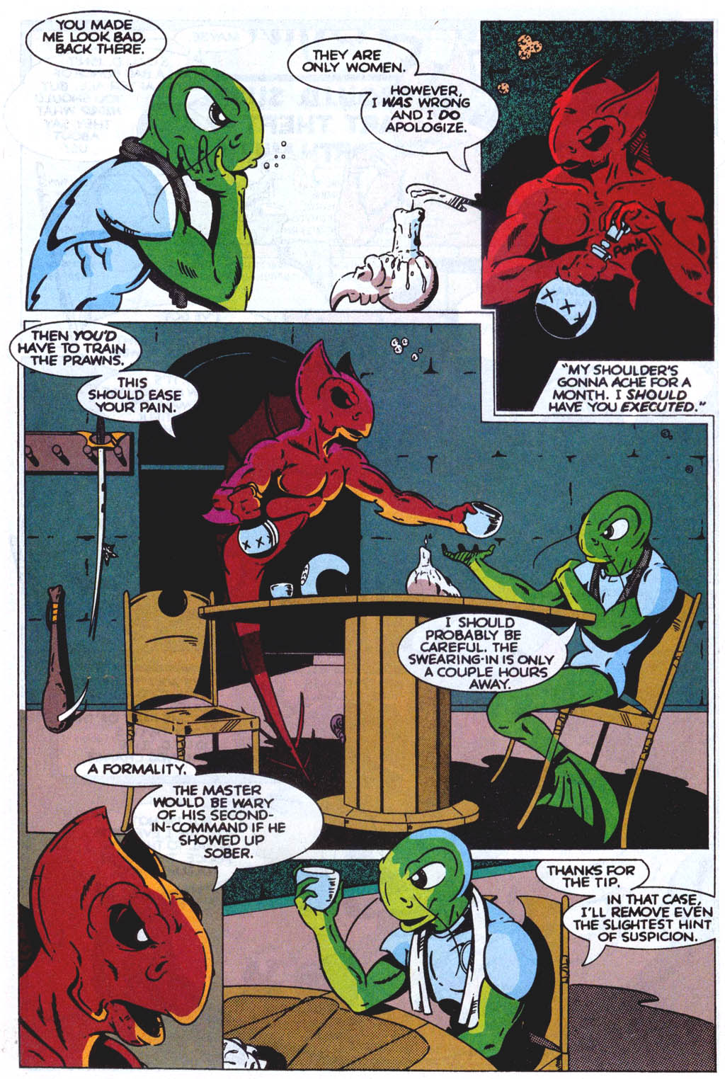 Read online Fish Police comic -  Issue #4 - 15