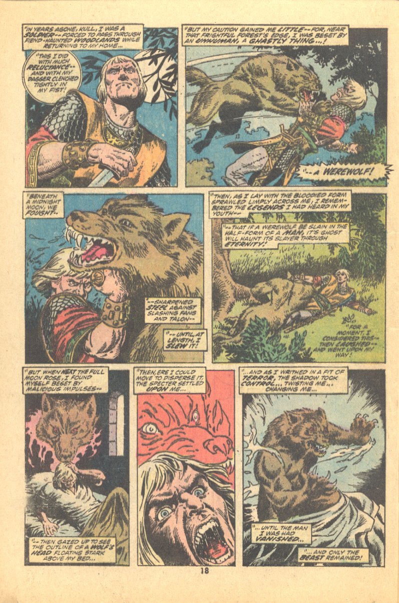 Read online Kull, the Conqueror (1971) comic -  Issue #8 - 14