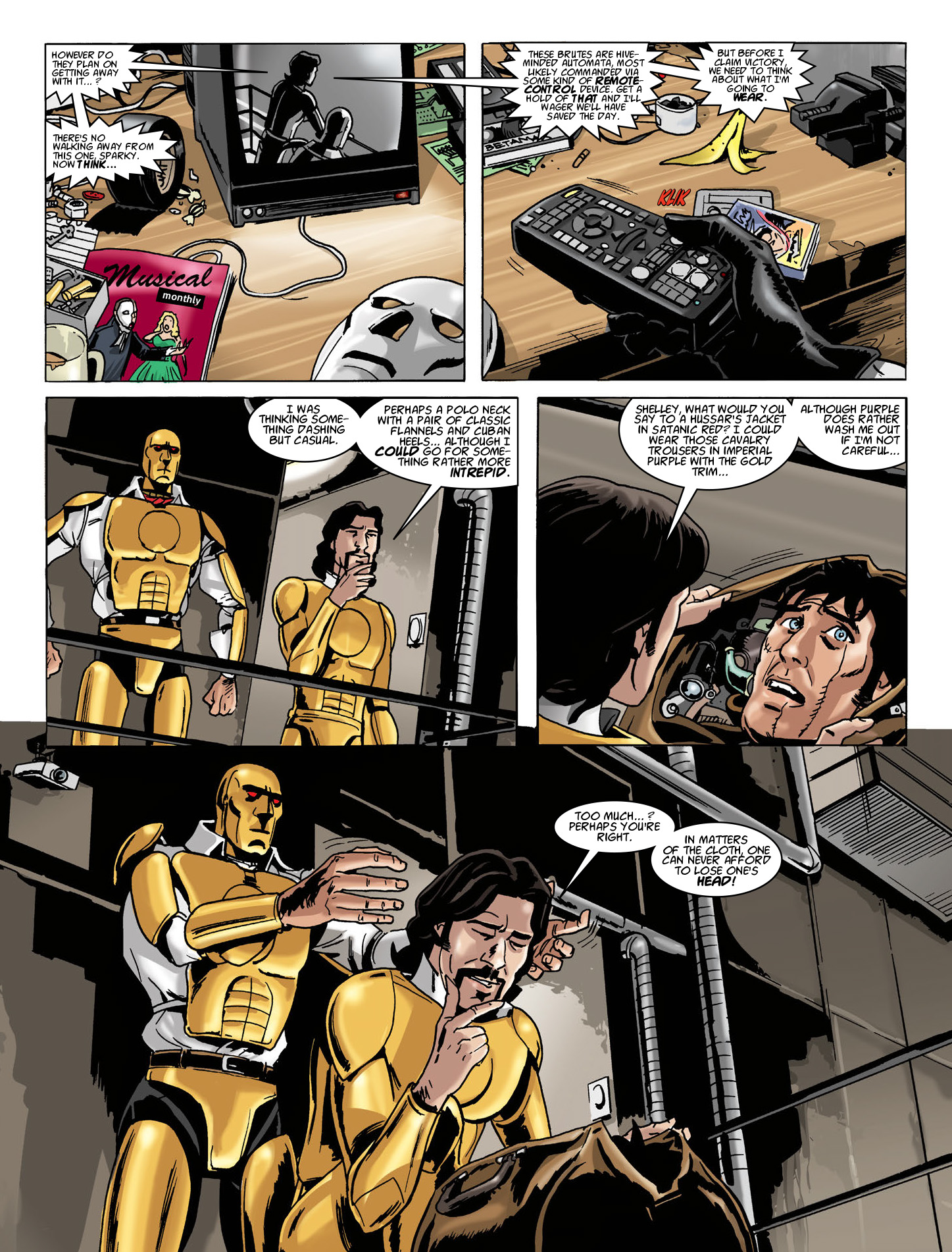 Read online Dandridge: Return of the Chap comic -  Issue # TPB - 92