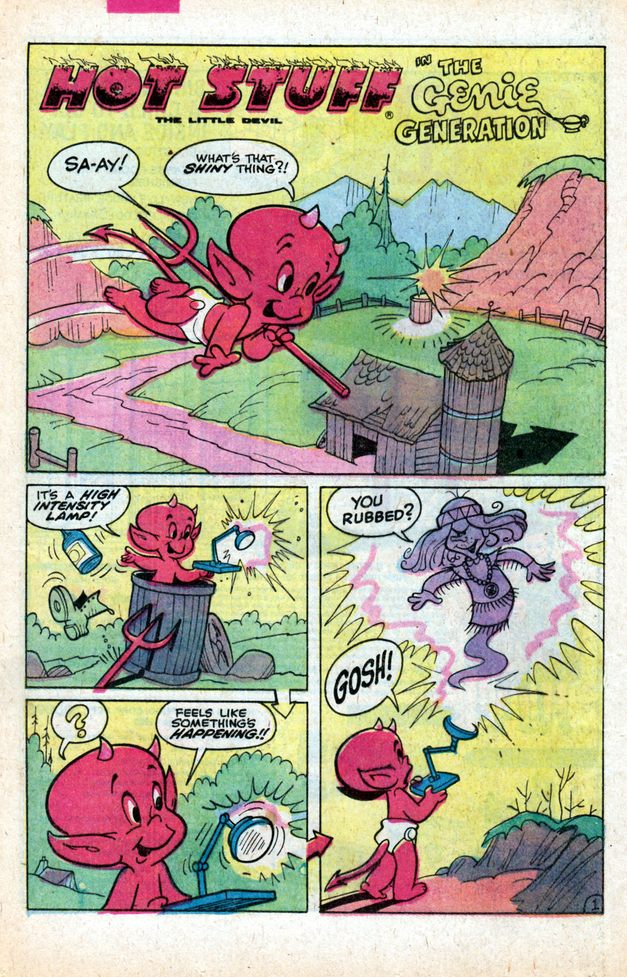 Read online Hot Stuff, the Little Devil comic -  Issue #162 - 12