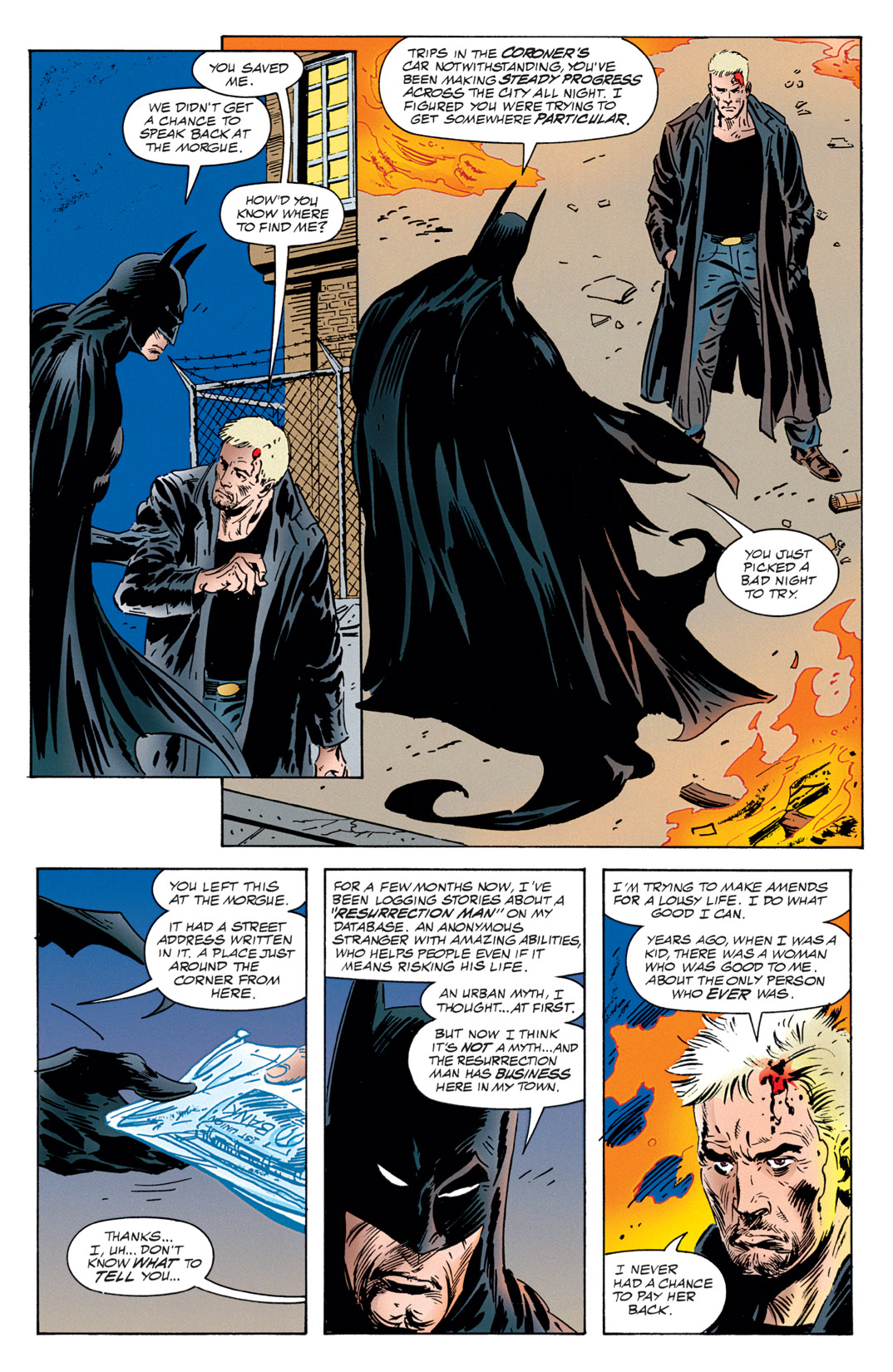 Read online Resurrection Man (1997) comic -  Issue #7 - 21