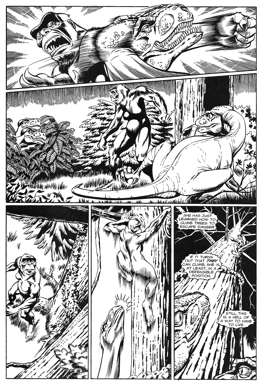 Read online Cavewoman: Missing Link comic -  Issue #1 - 21