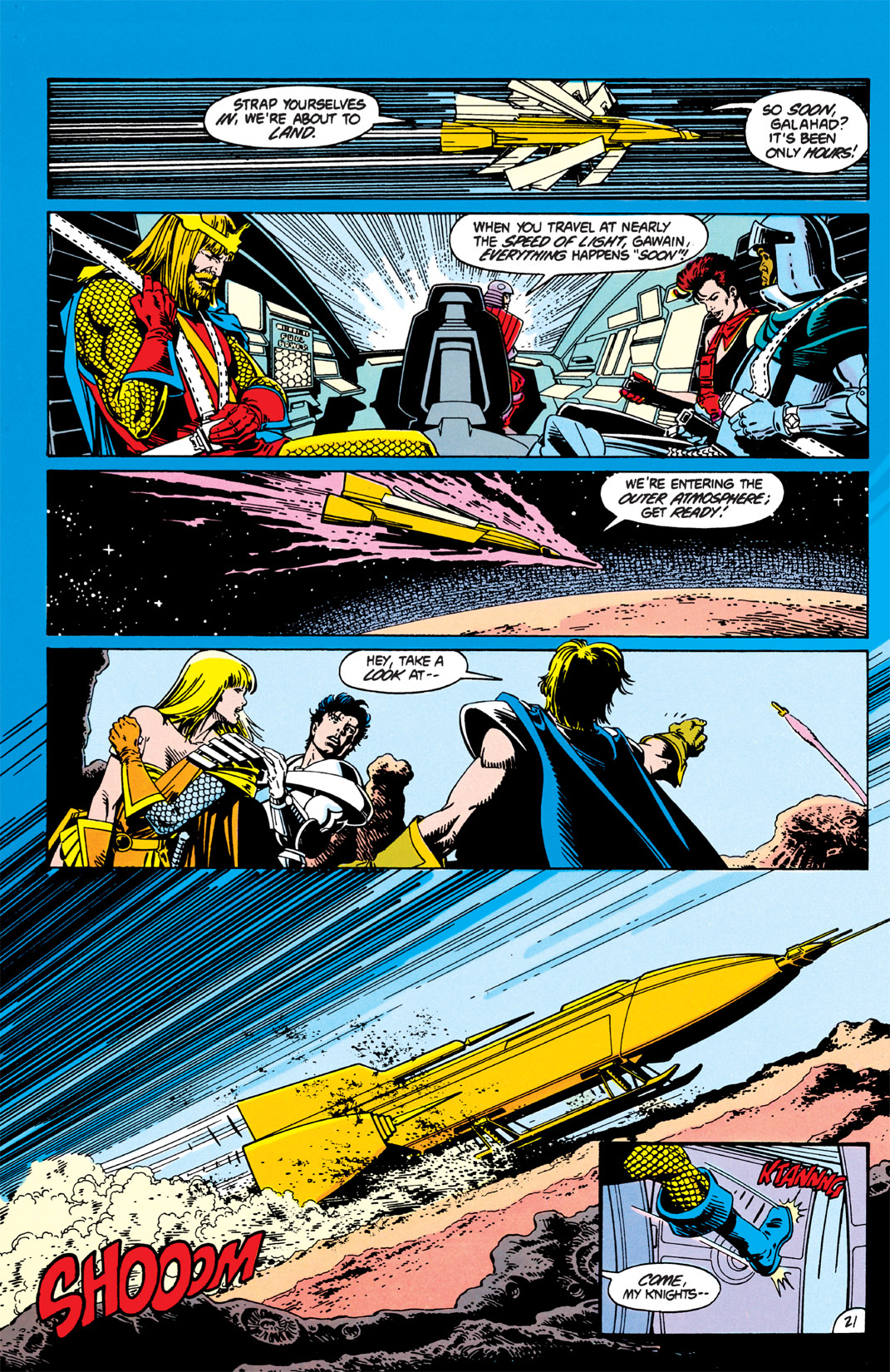 Read online Camelot 3000 comic -  Issue #10 - 23