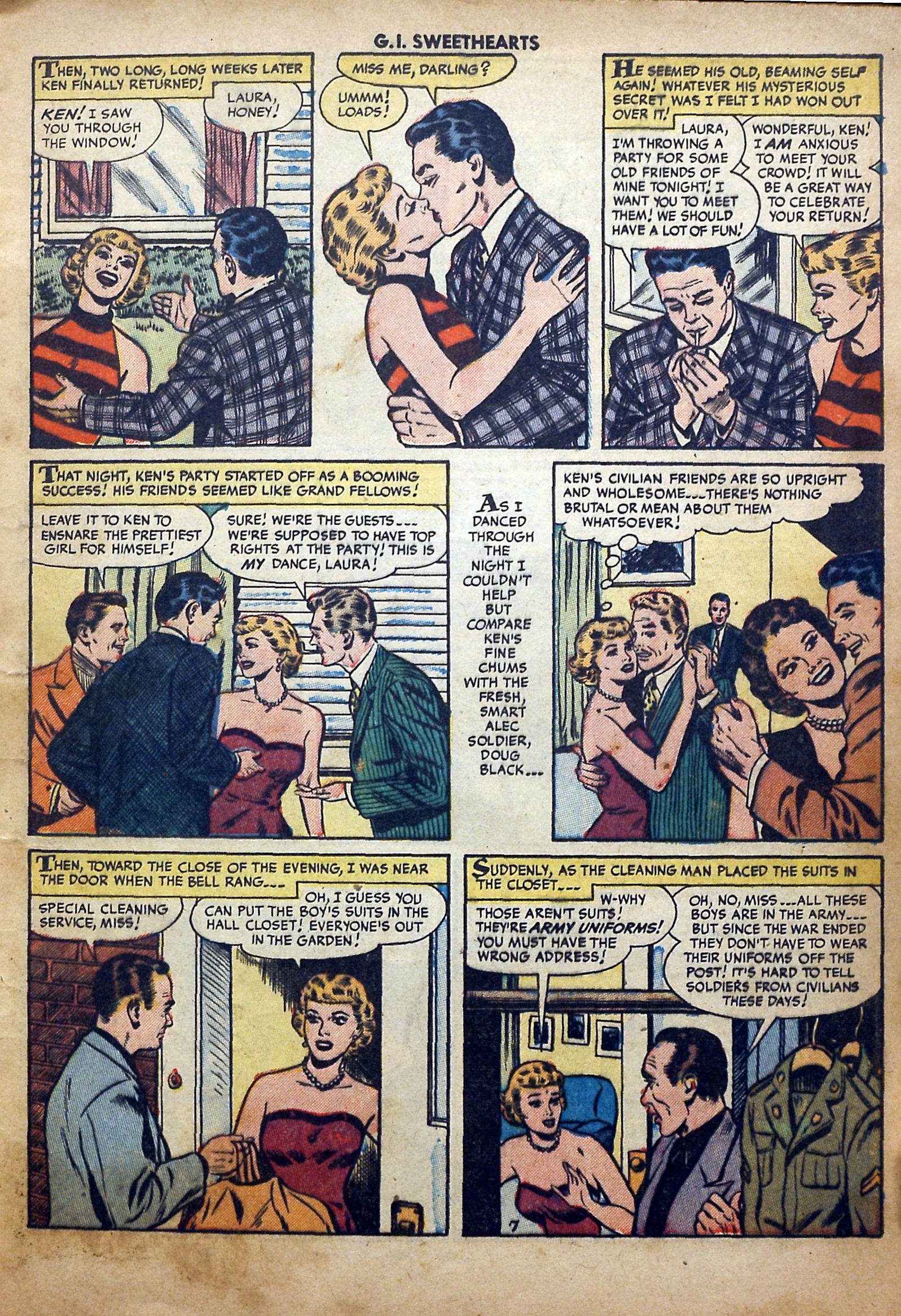 Read online G.I. Sweethearts comic -  Issue #39 - 9