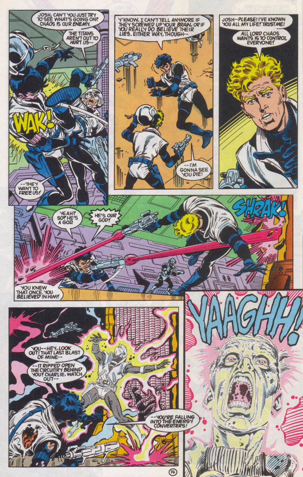 Read online Team Titans comic -  Issue #1a - 15